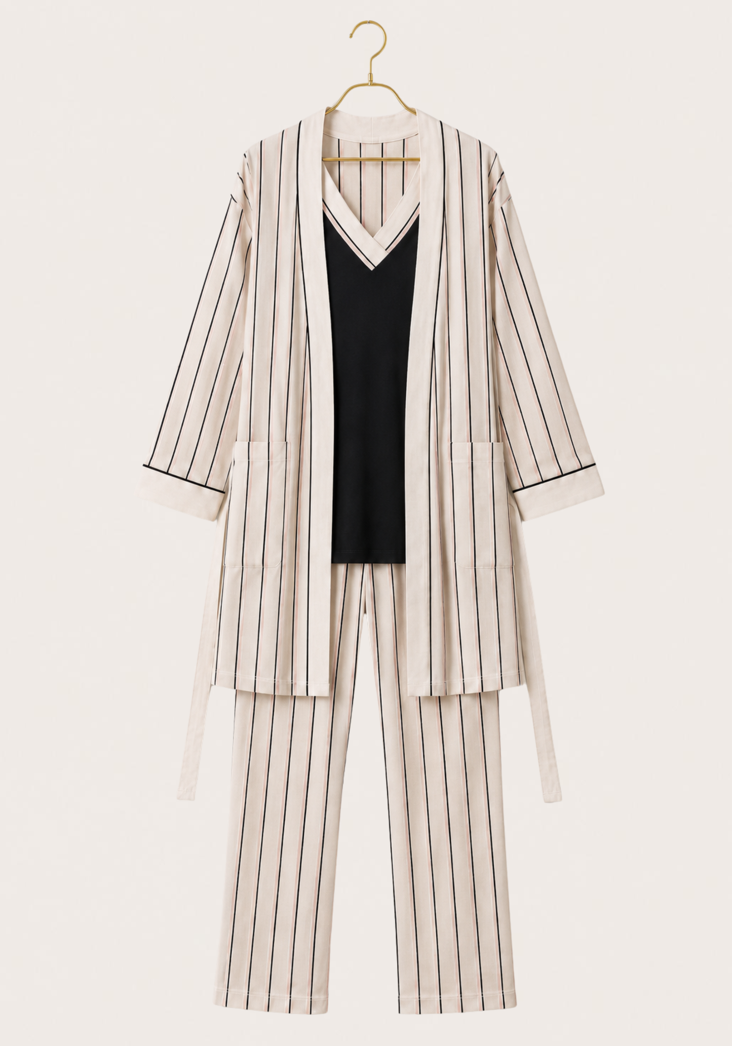 Maternal Striped 3 Piece Set