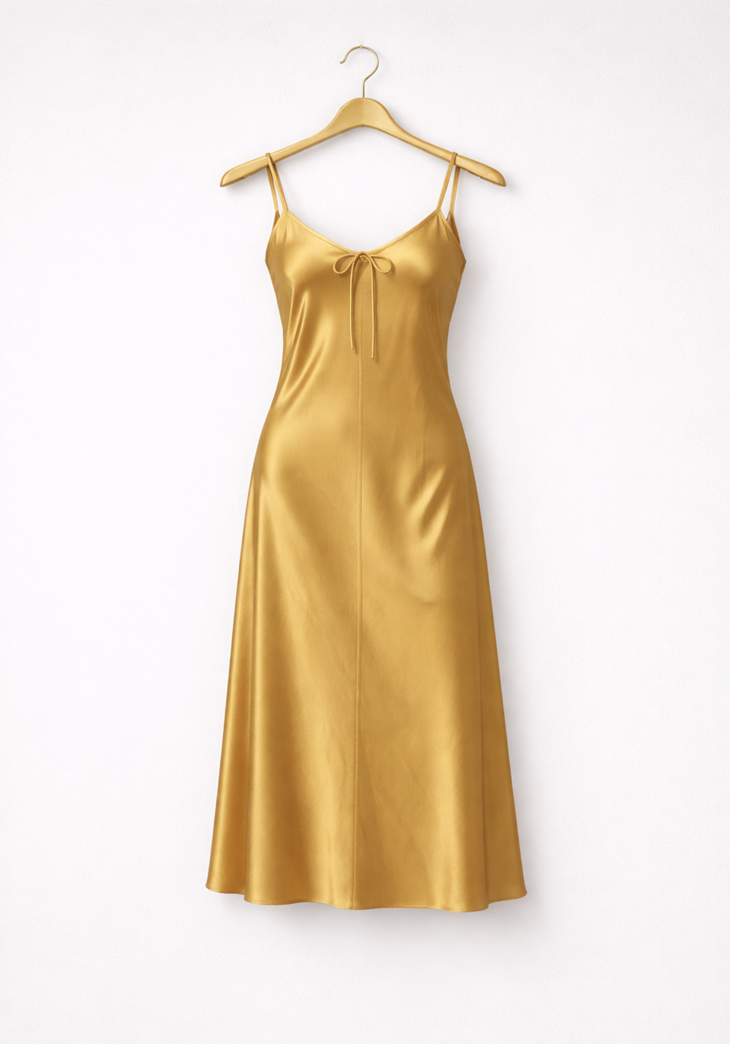 Satin Long Night Gown