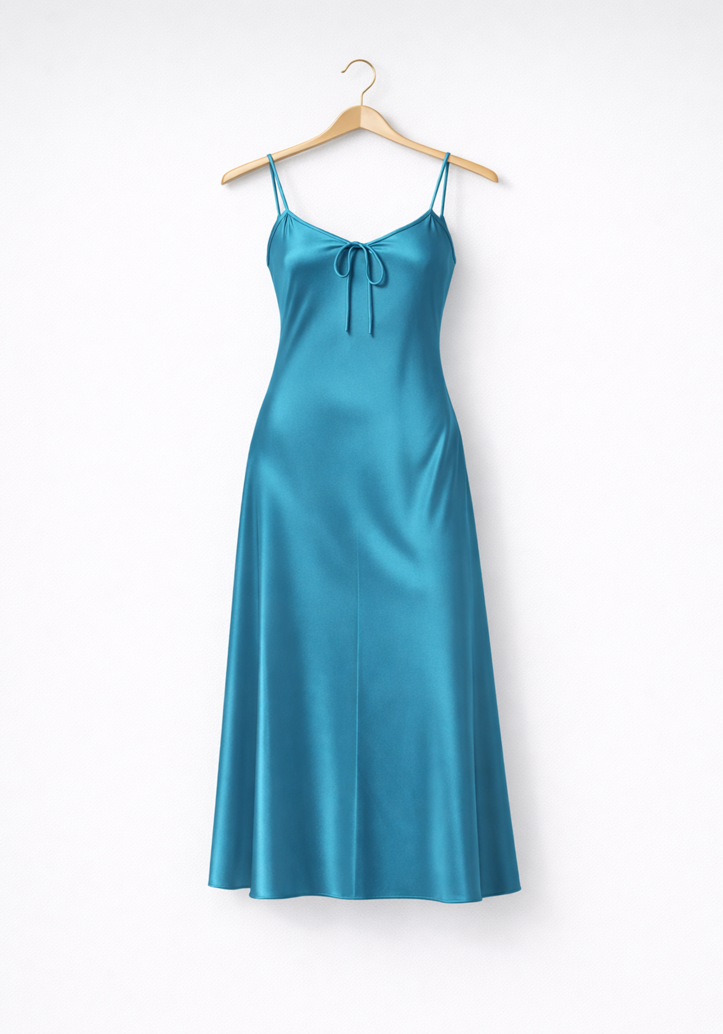 Satin Long Night Gown