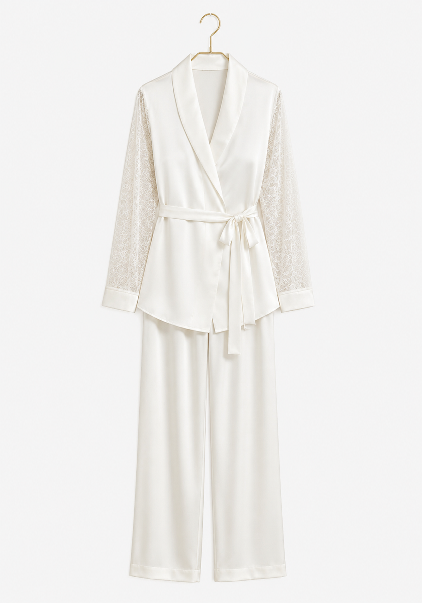 Satin Lace Pajama