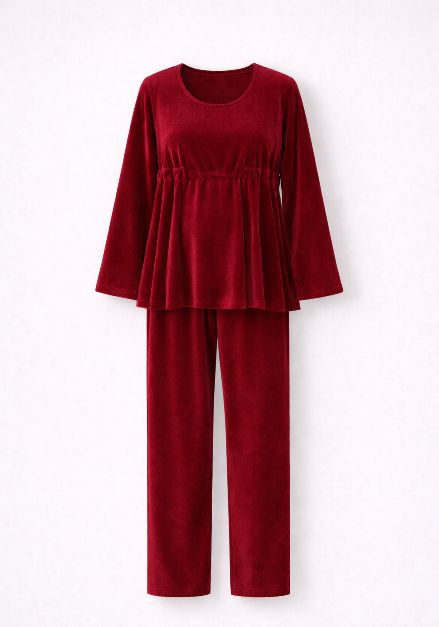 Velour Maternal Pajamas