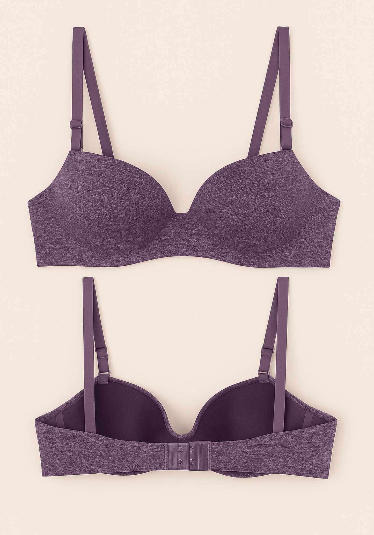 UNDR C-Cup Hollow Micro Melange Jumpsuit Bra