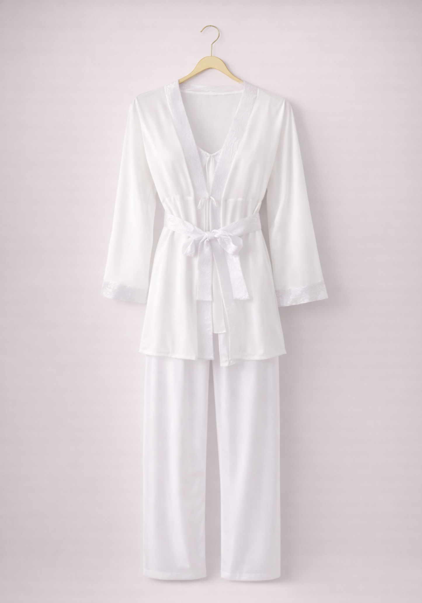 Bridal Schiffon Satin 4 Pieces Set