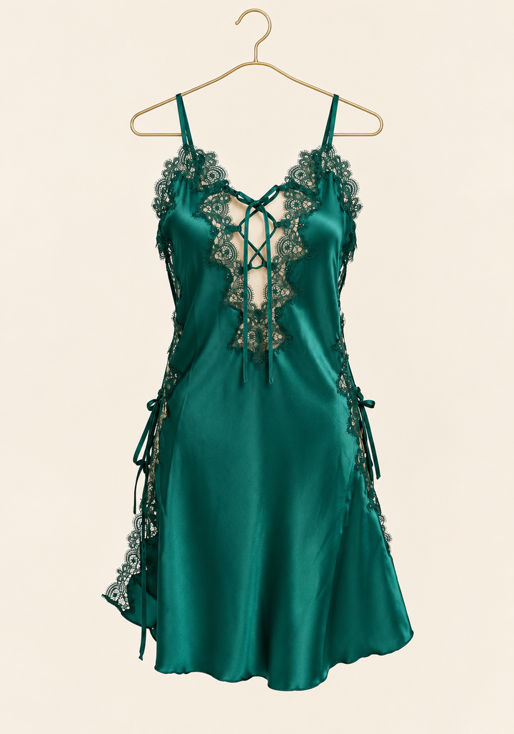 Babydoll Side Dantel Openings