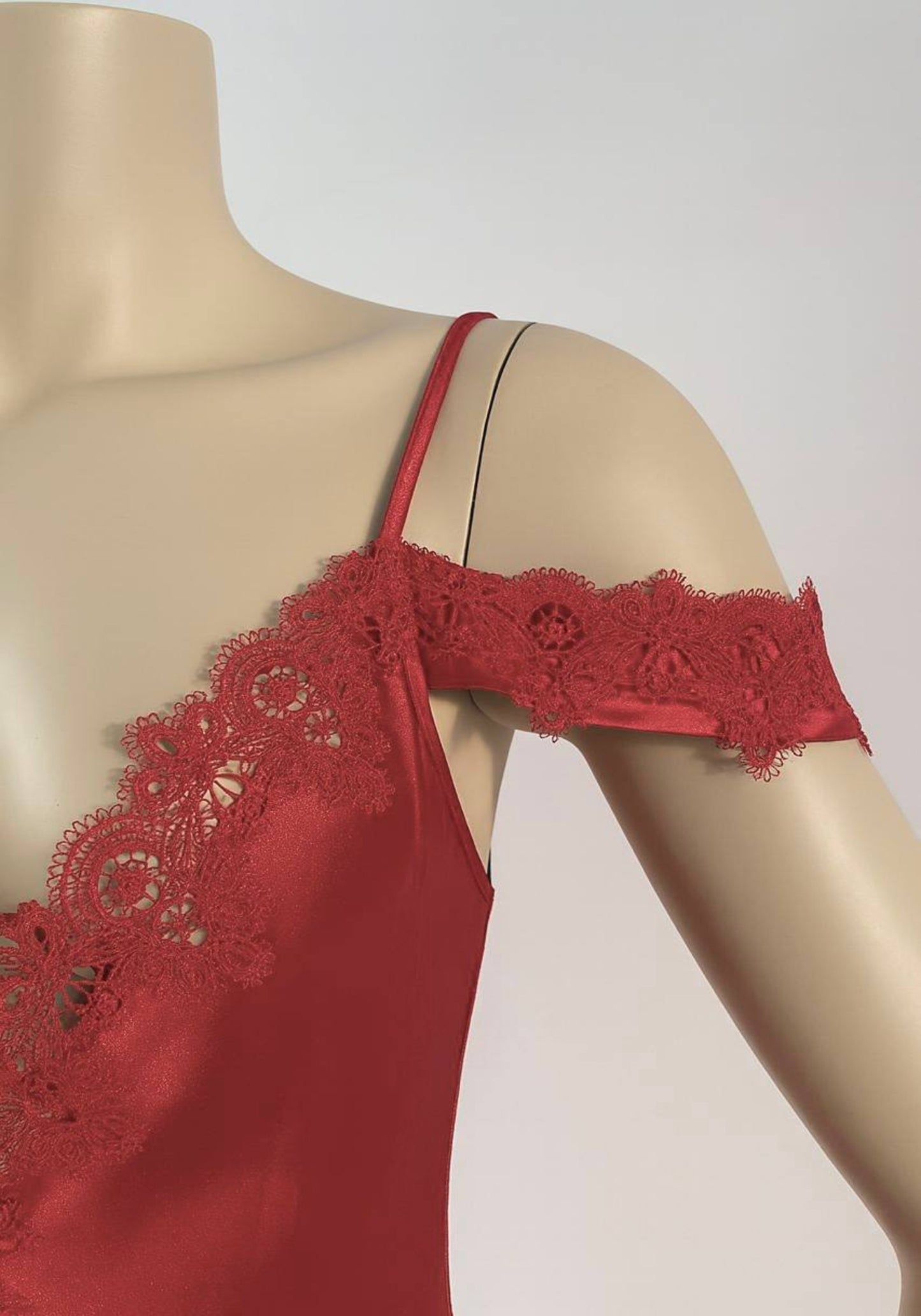 Satin Long Night Gown