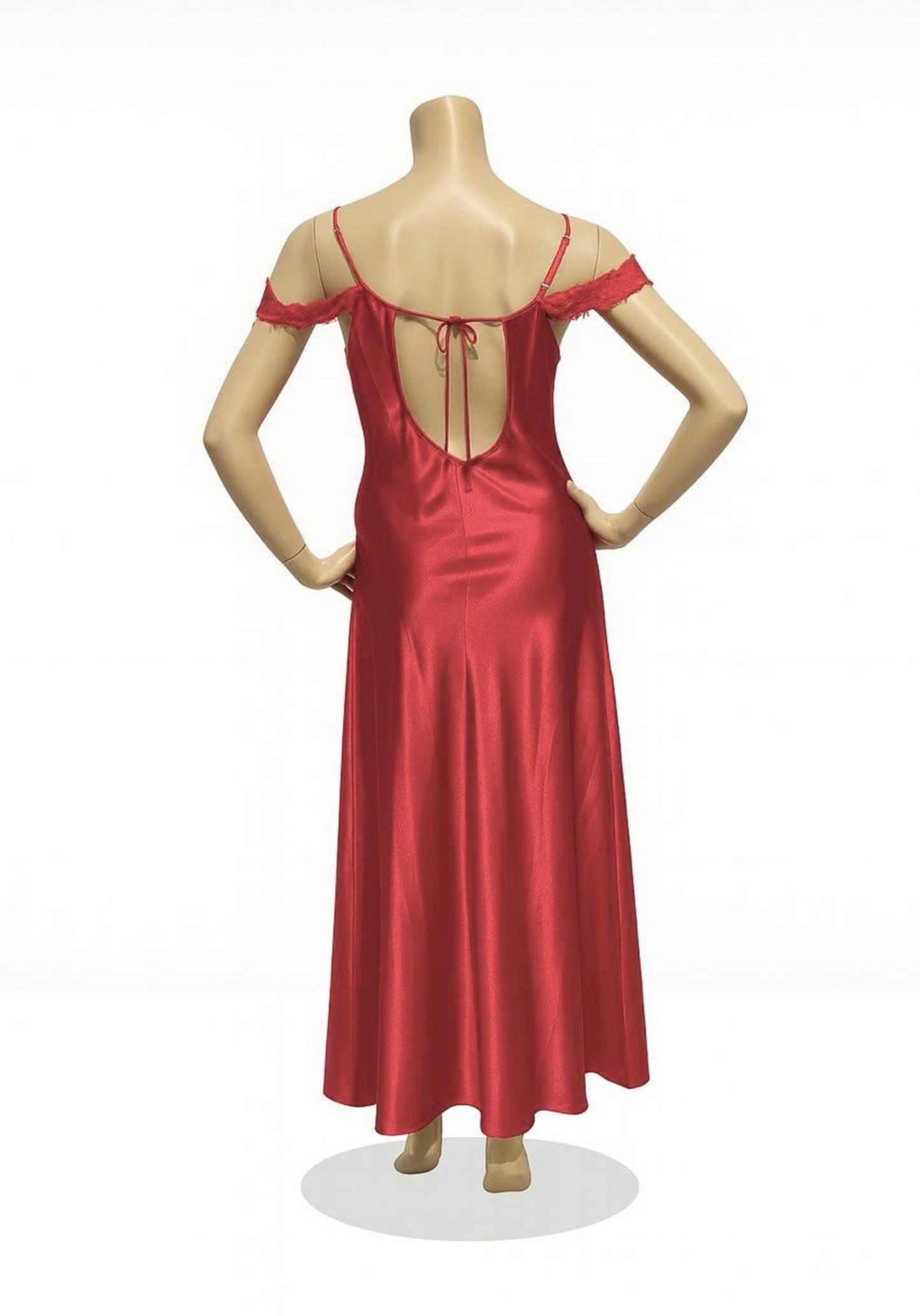Satin Long Night Gown