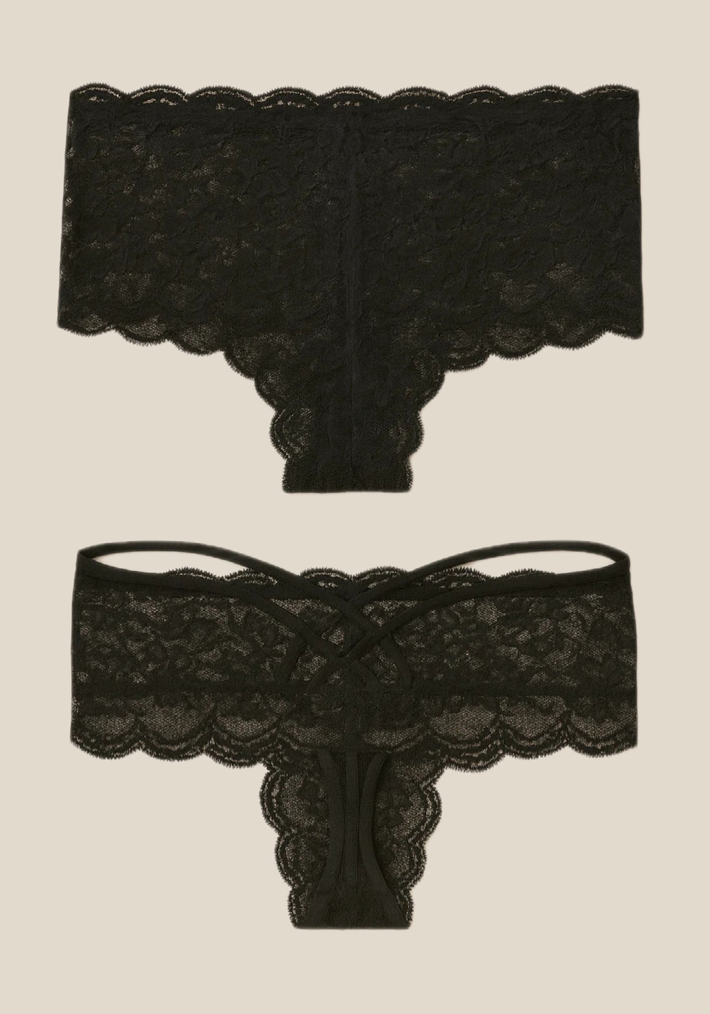 UNDR Hi Waist Tanga Lace Panty
