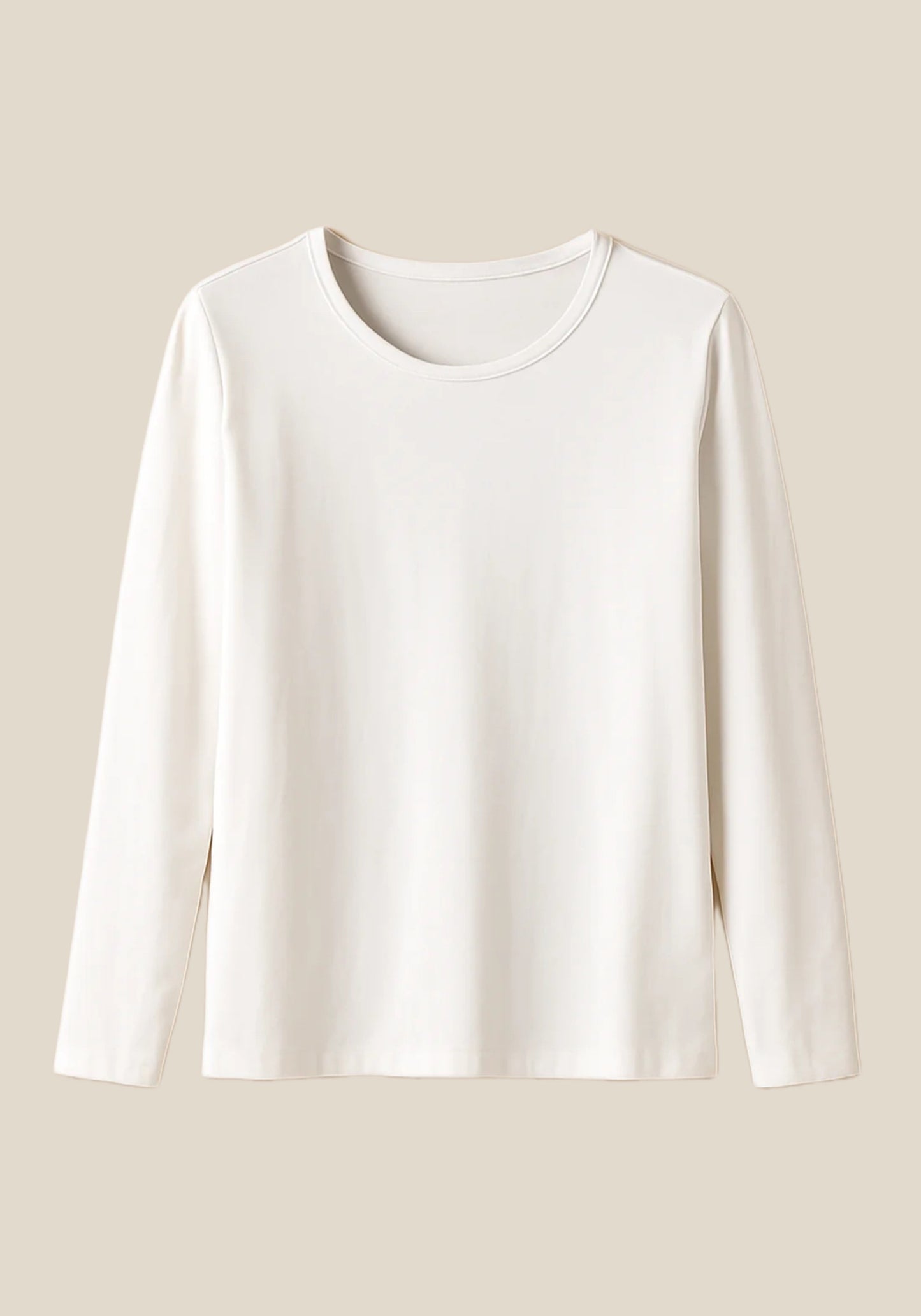 قميص UNDR Body برقبة دائرية وأكمام طويلة