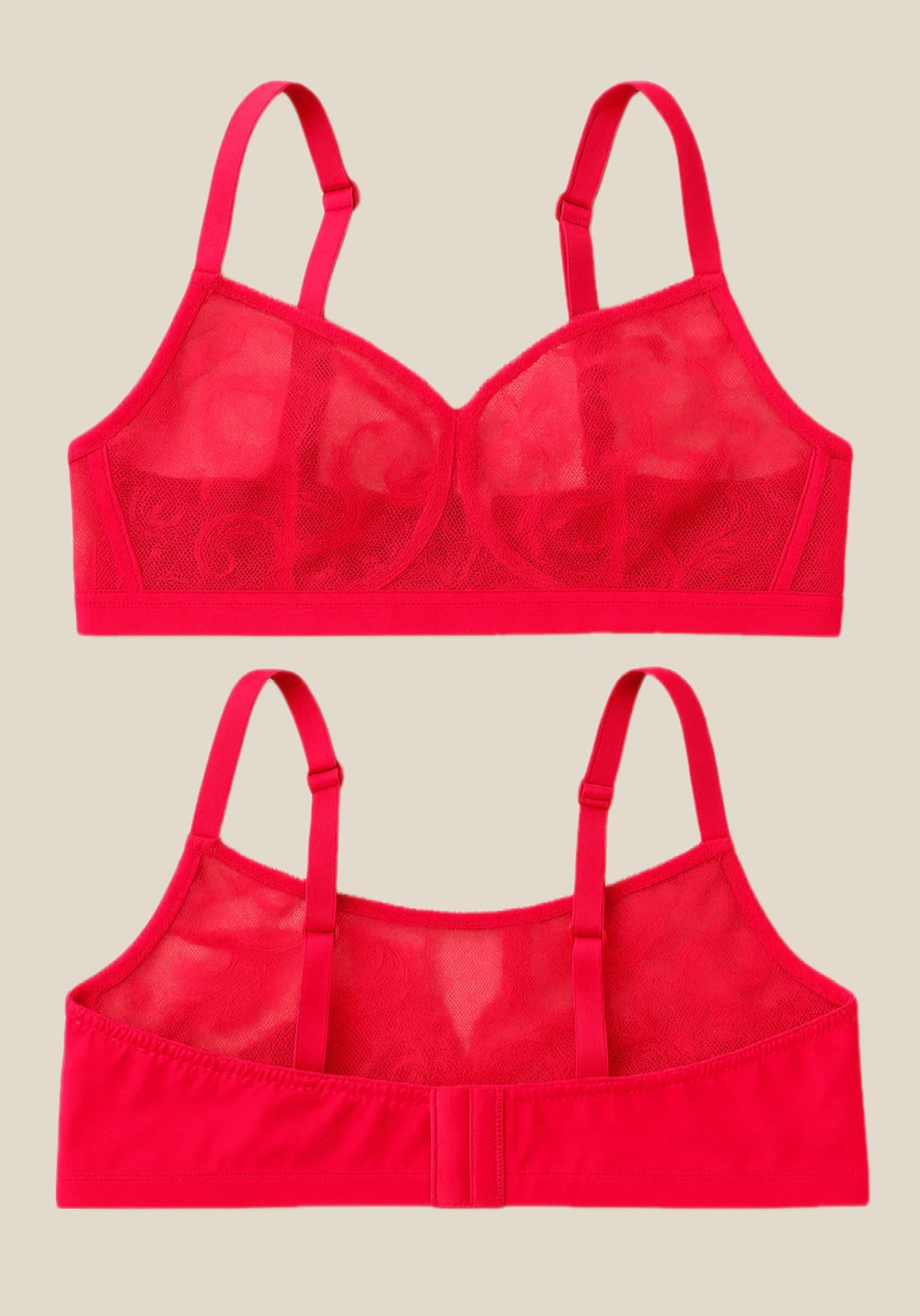 حمالة صدر UNDR Obsession المطرزة ذات السلك السفلي