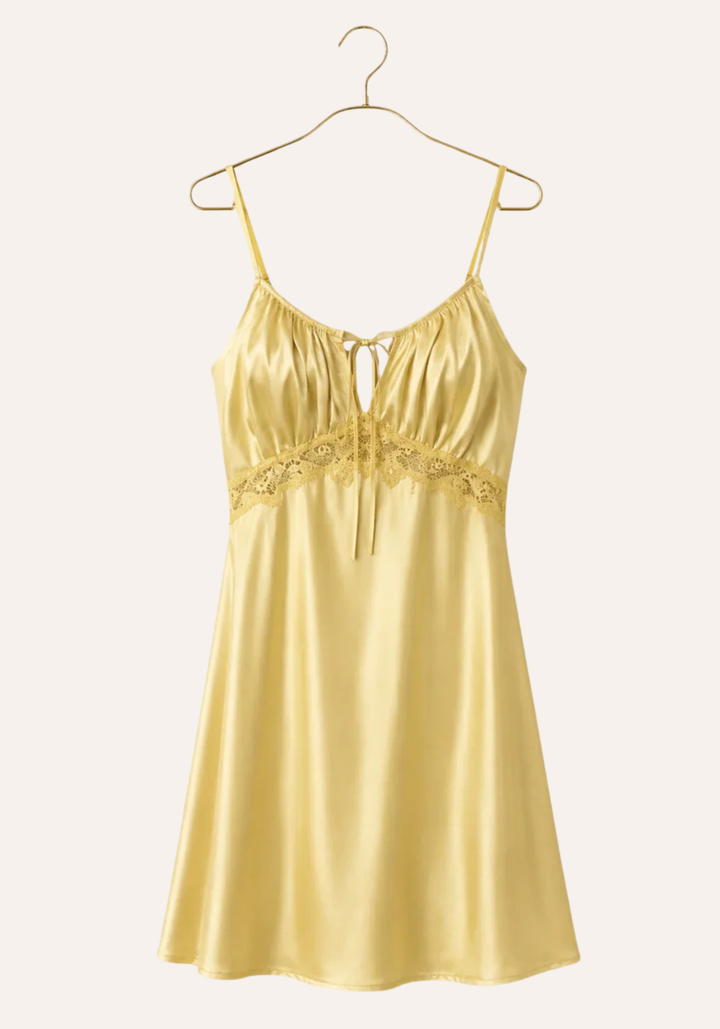 Satin Babydoll Padded Cups