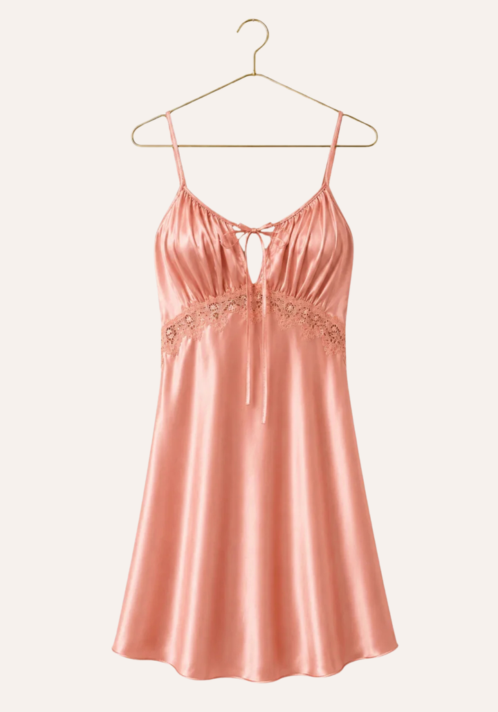 Satin Babydoll Padded Cups