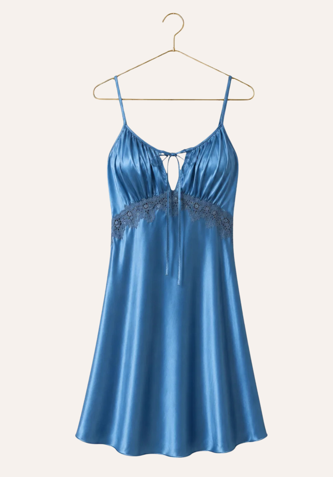 Satin Babydoll Padded Cups
