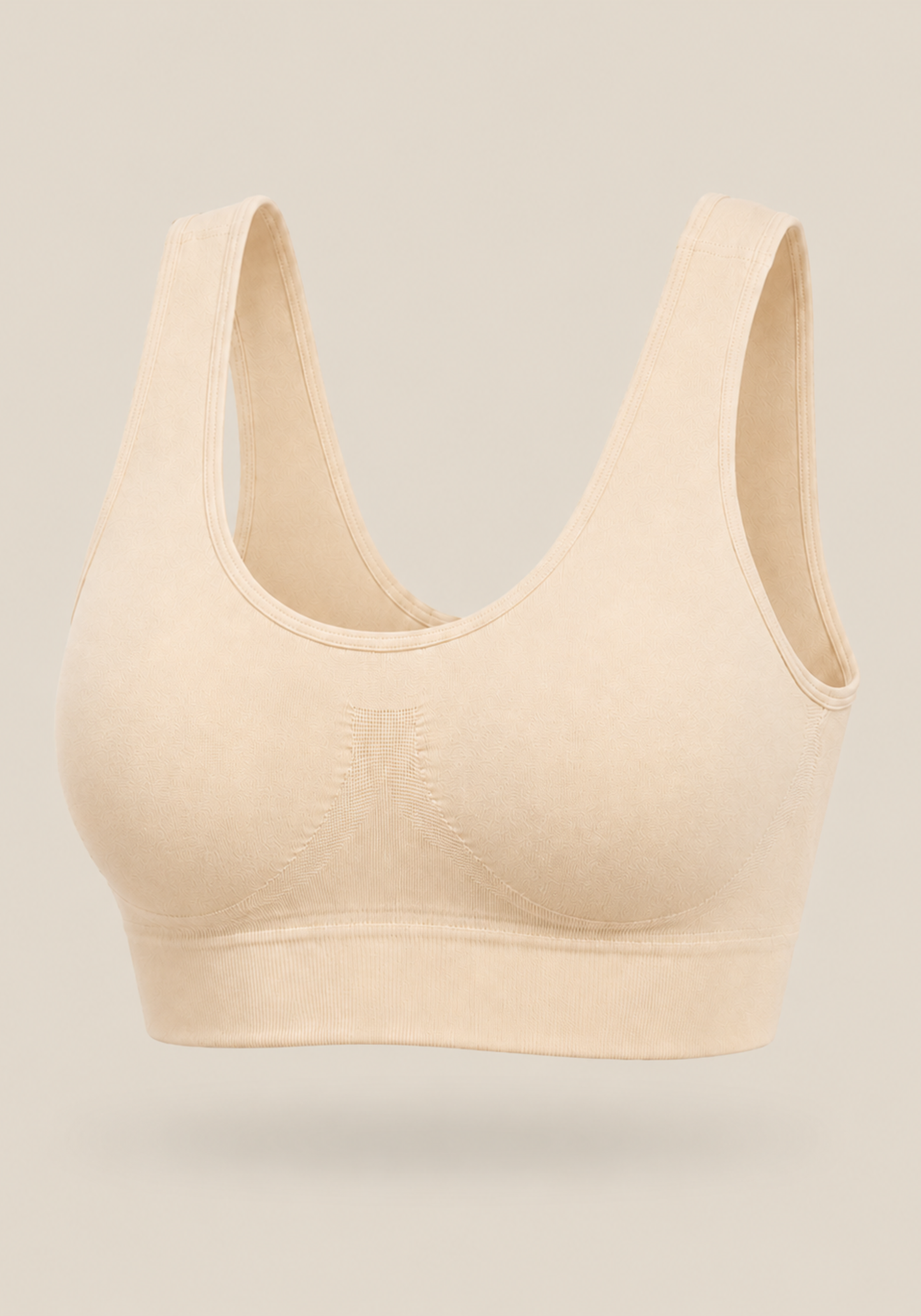Wide Shoulder Strap Sports Bra Shaper
