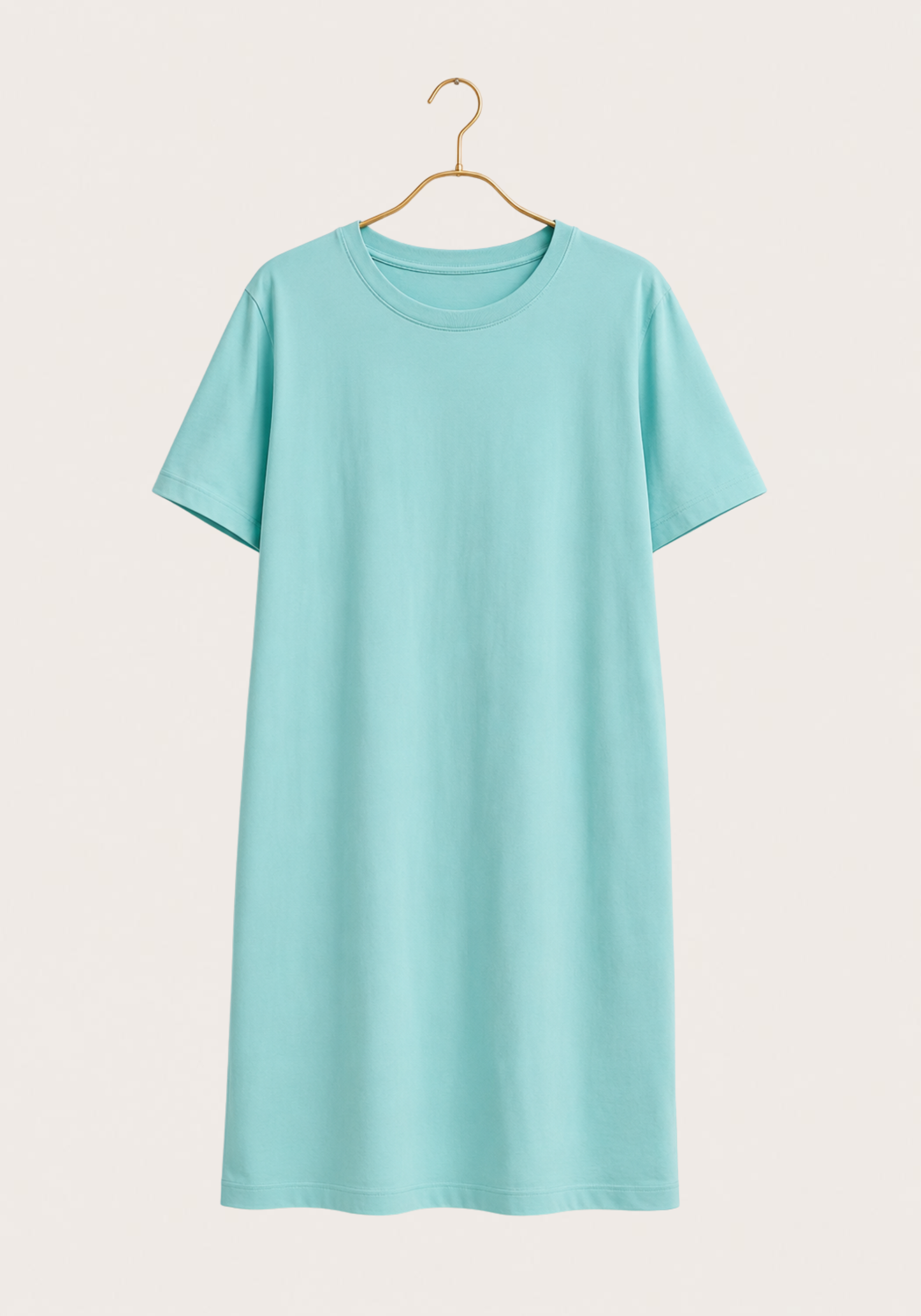 Cotton Pique Plus Size Pocket Short Sleeve Dress