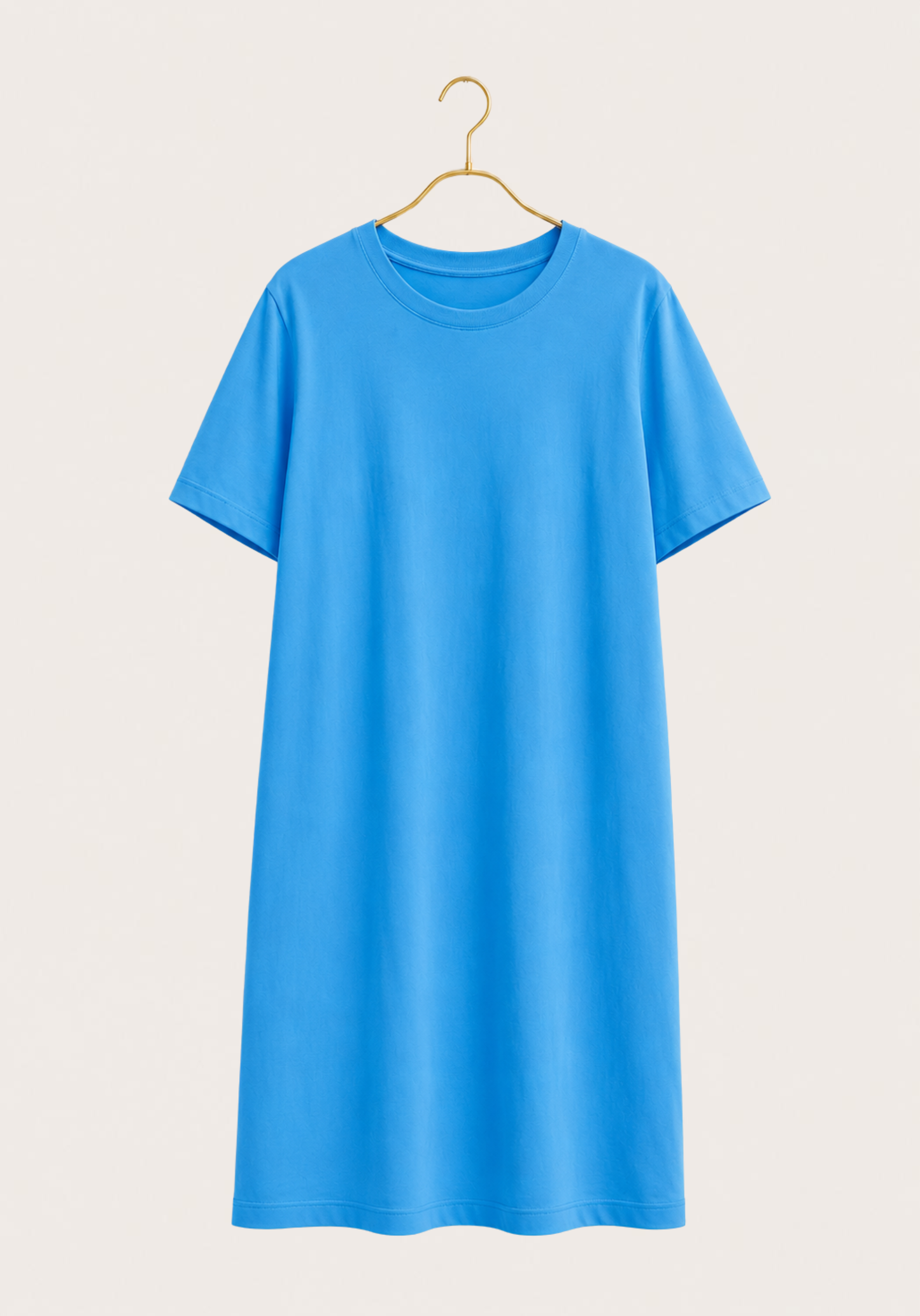 Cotton Pique Plus Size Pocket Short Sleeve Dress