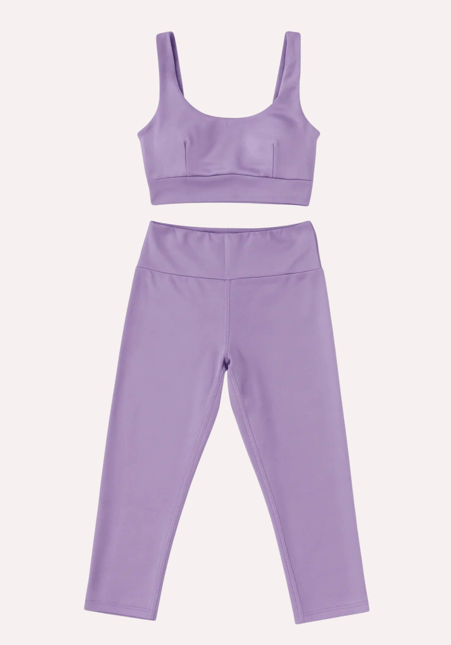 Sports High Waist Capri Set