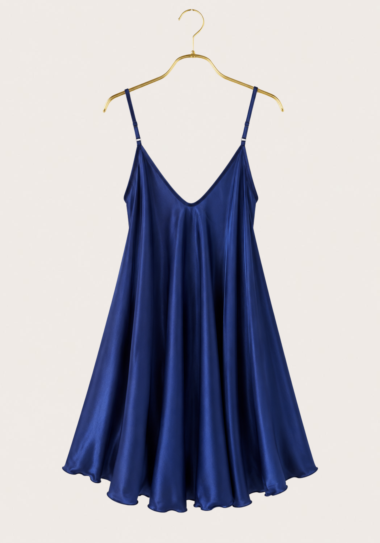 Shoulder Strap Plain Satin Babydol