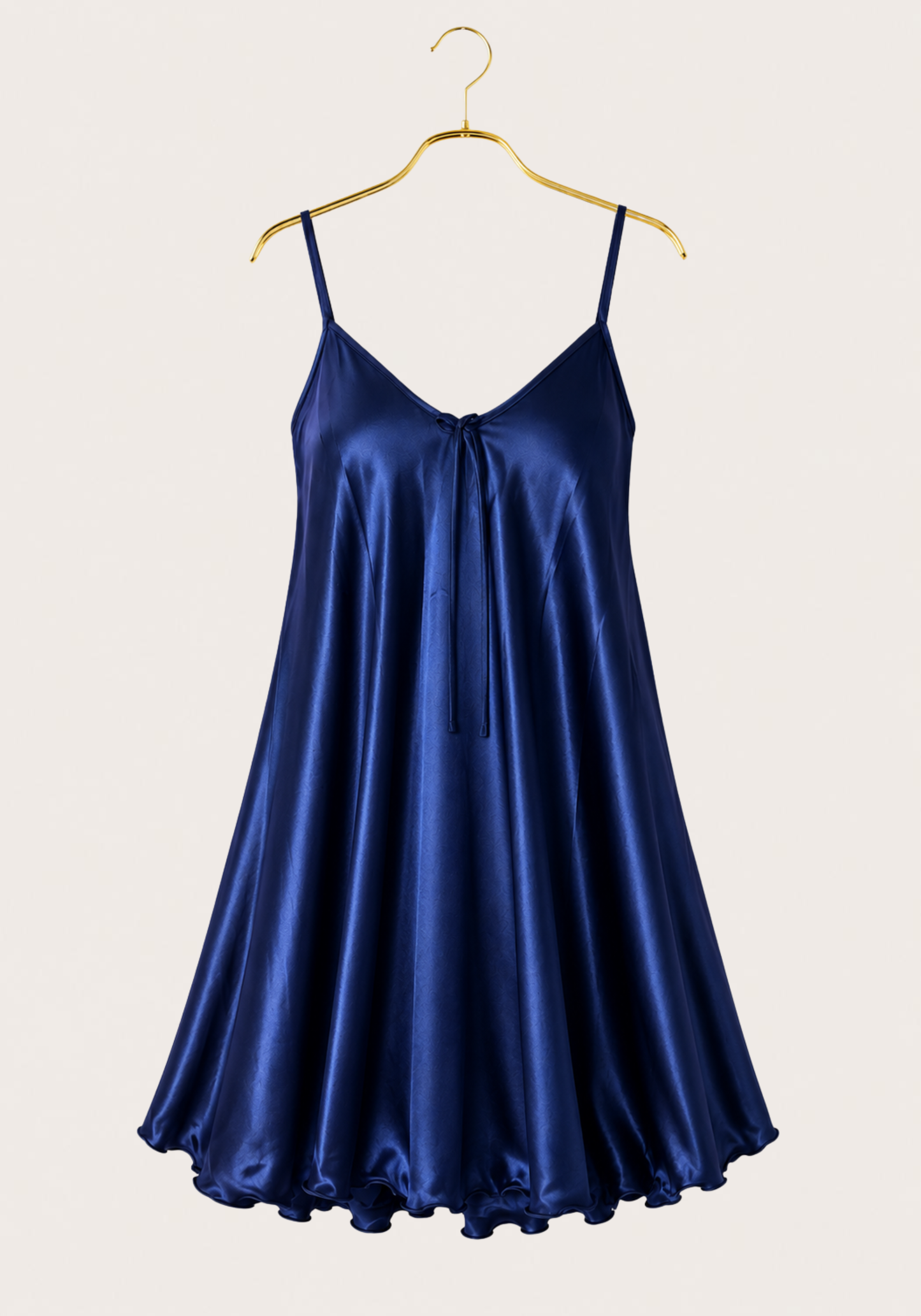 Shoulder Strap Plain Satin Babydol