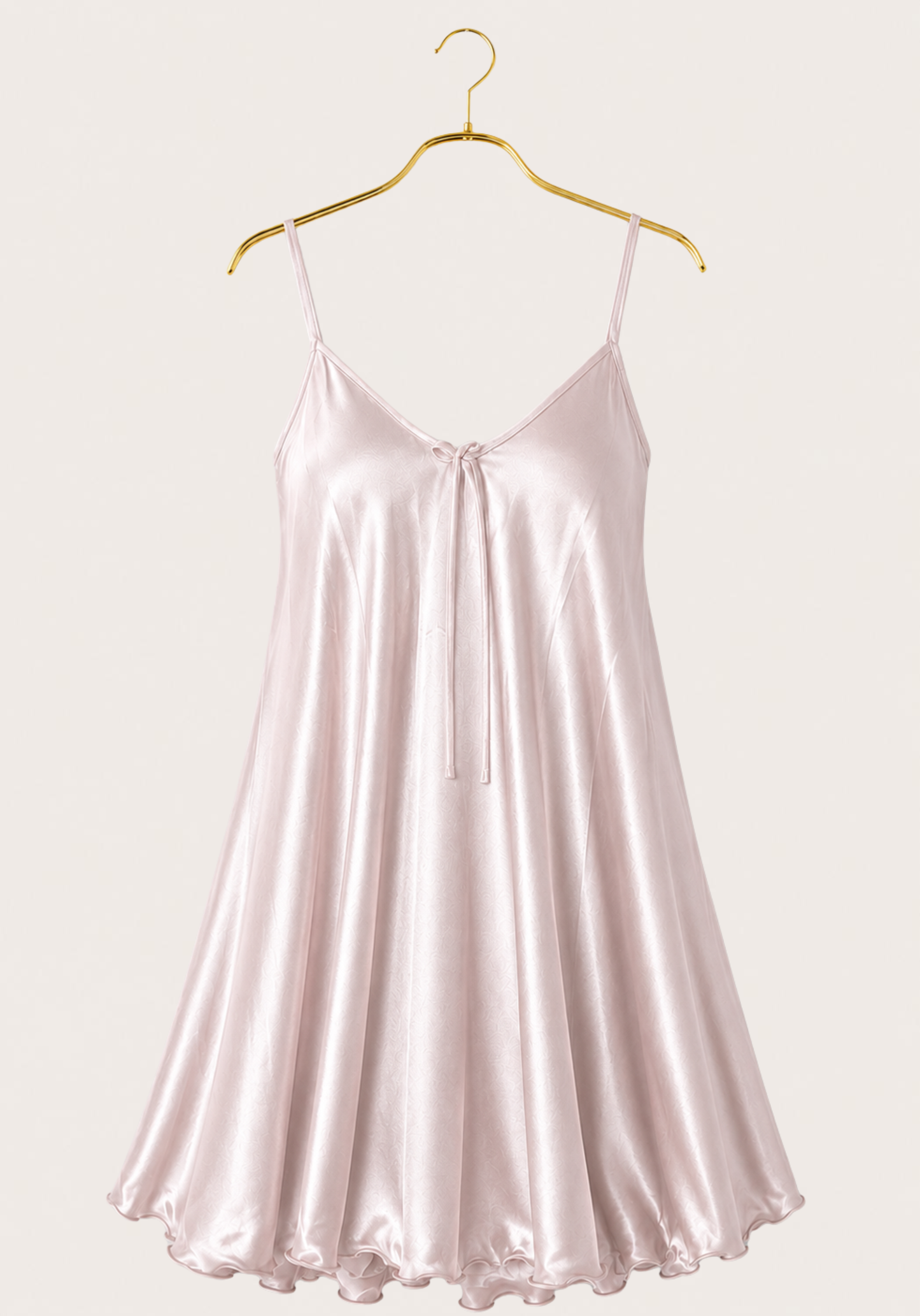 Shoulder Strap Plain Satin Babydol