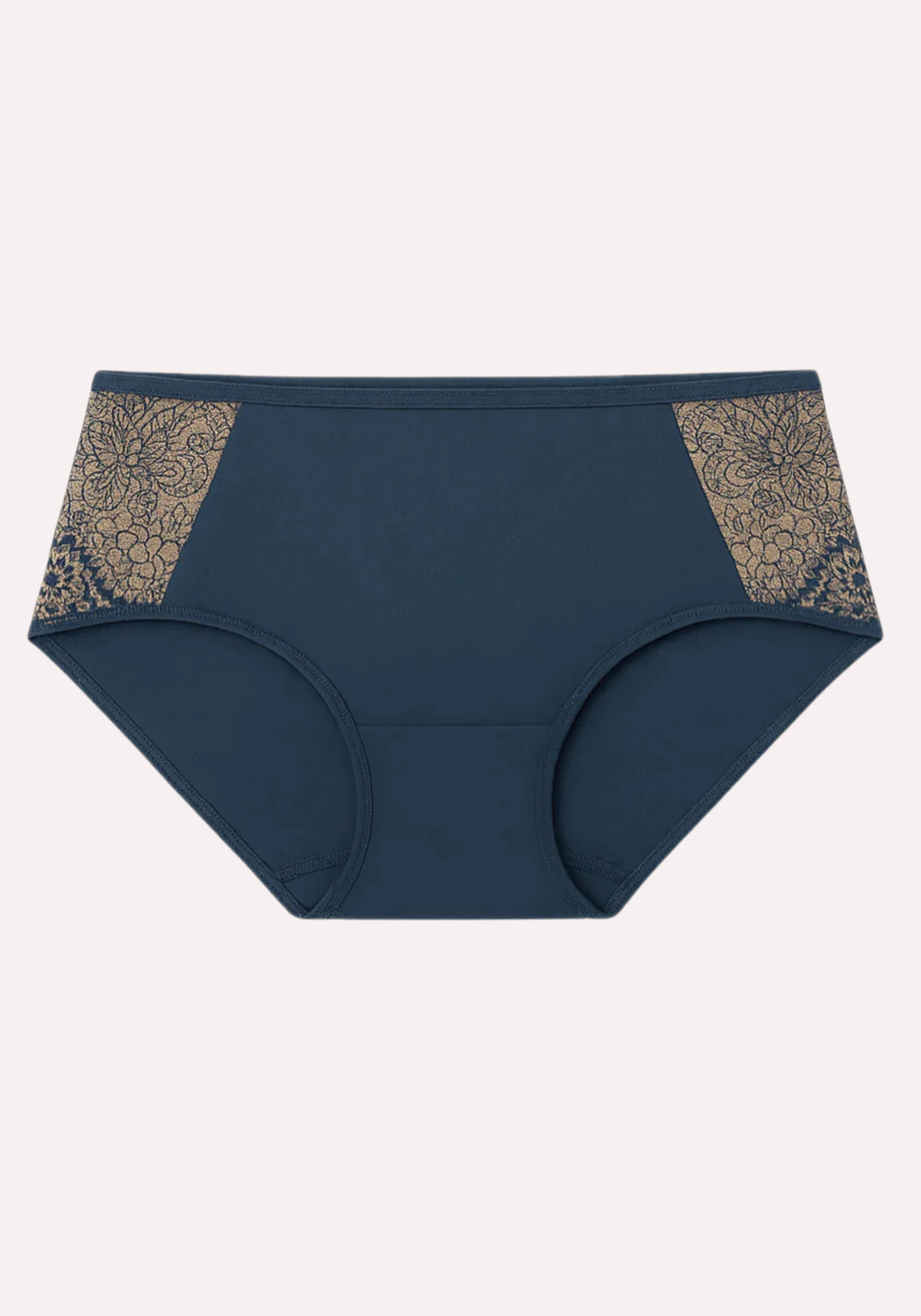 Enivre Moi Hi Waist Embroidered Panties
