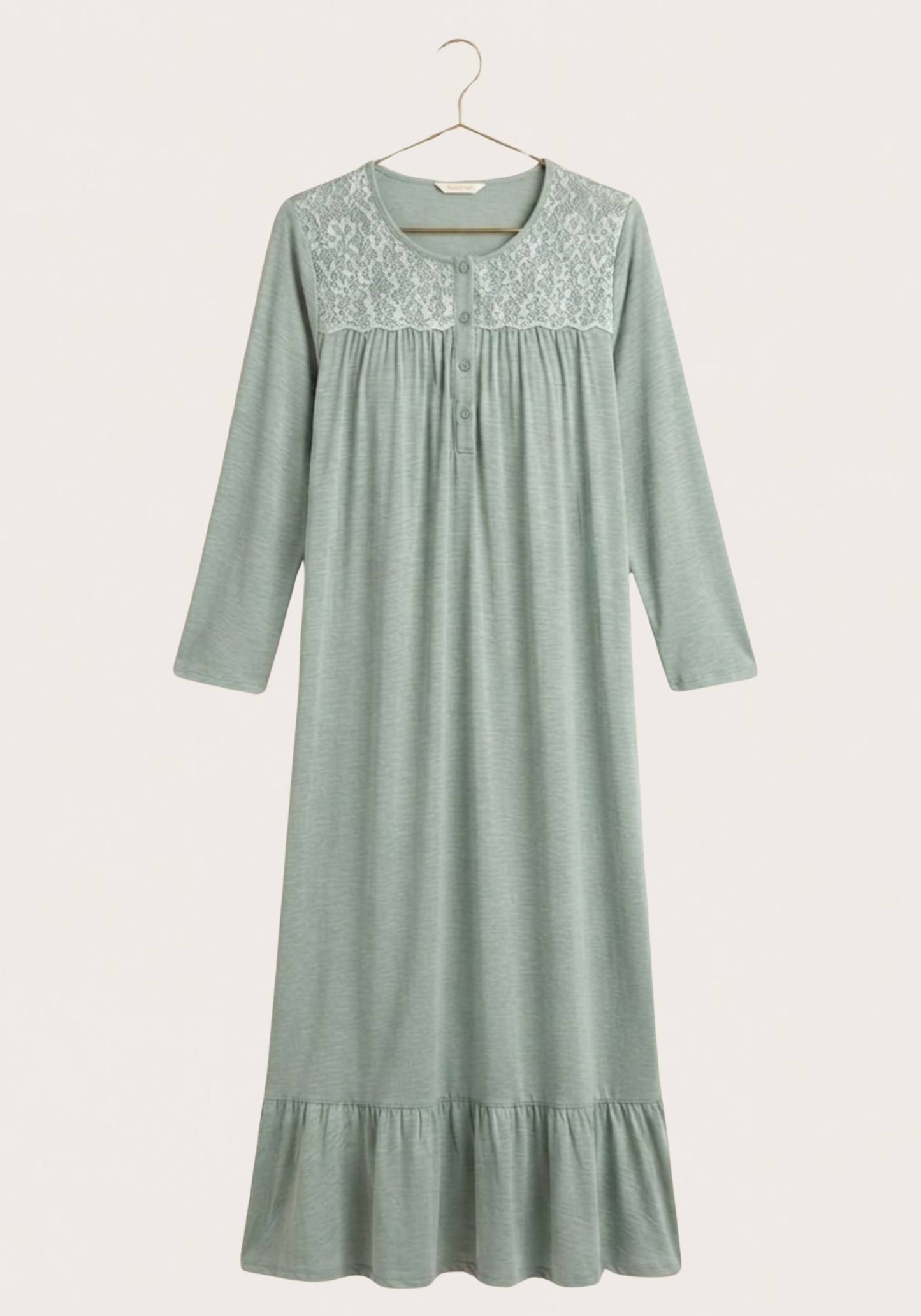 Maternal Long Sleeve Long Nighty