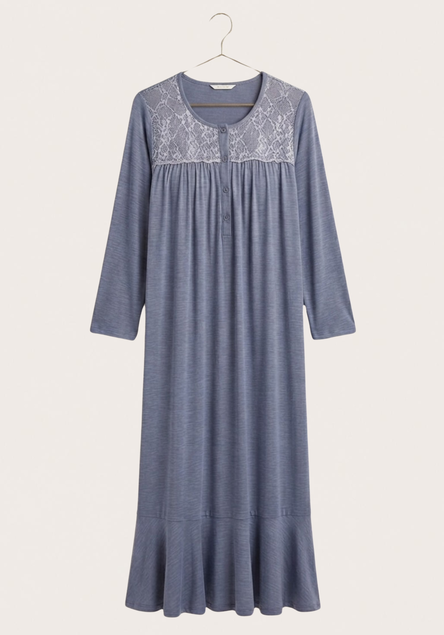 Maternal Long Sleeve Long Nighty