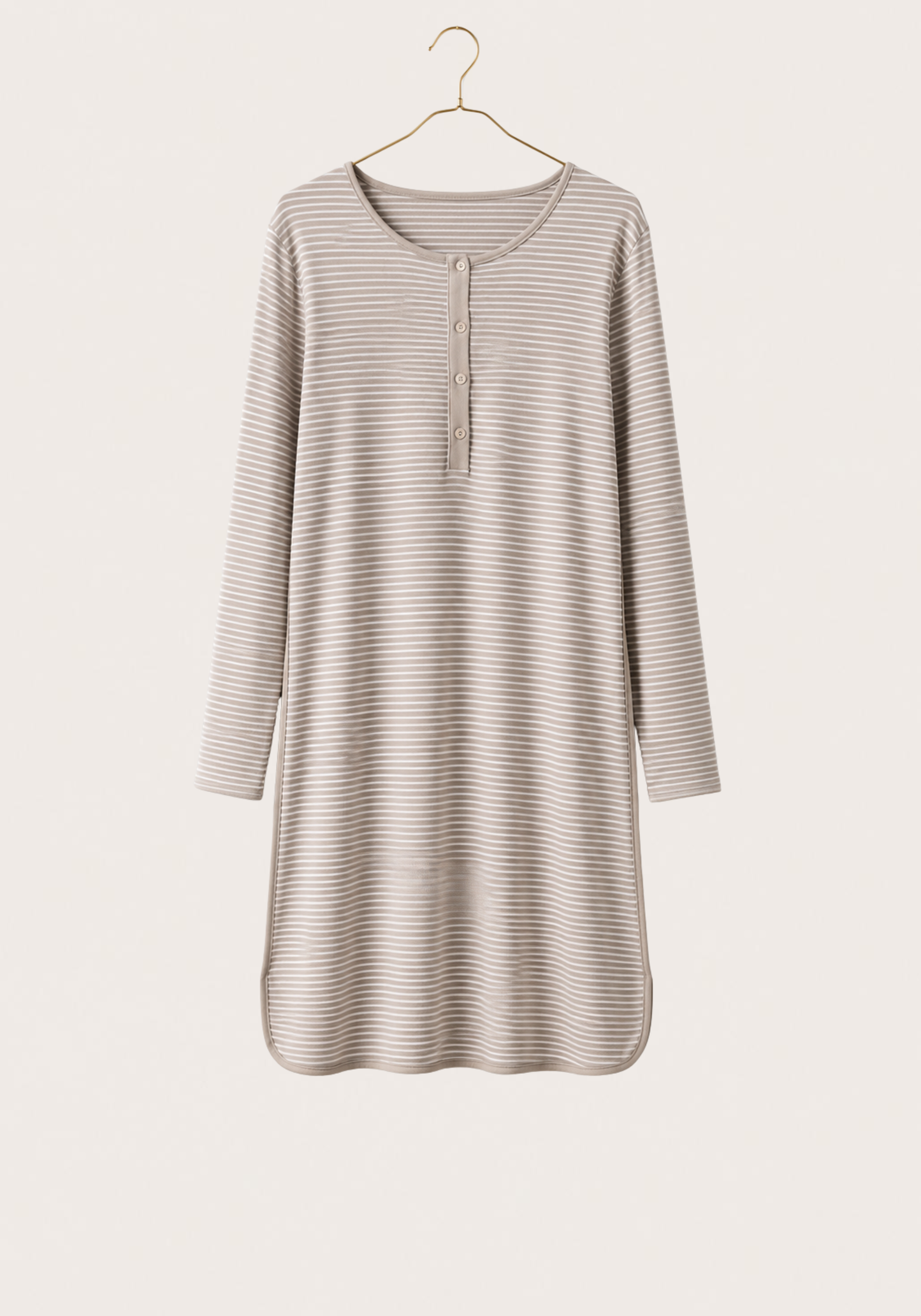Long Sleeve Short Nighty