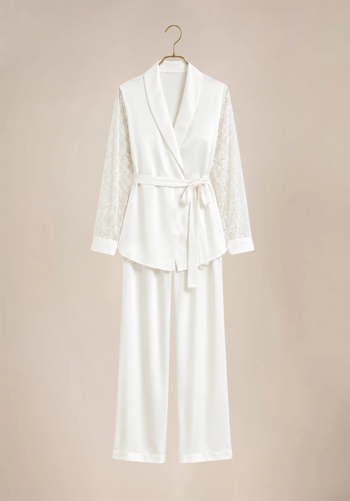 Satin Lace Pajama