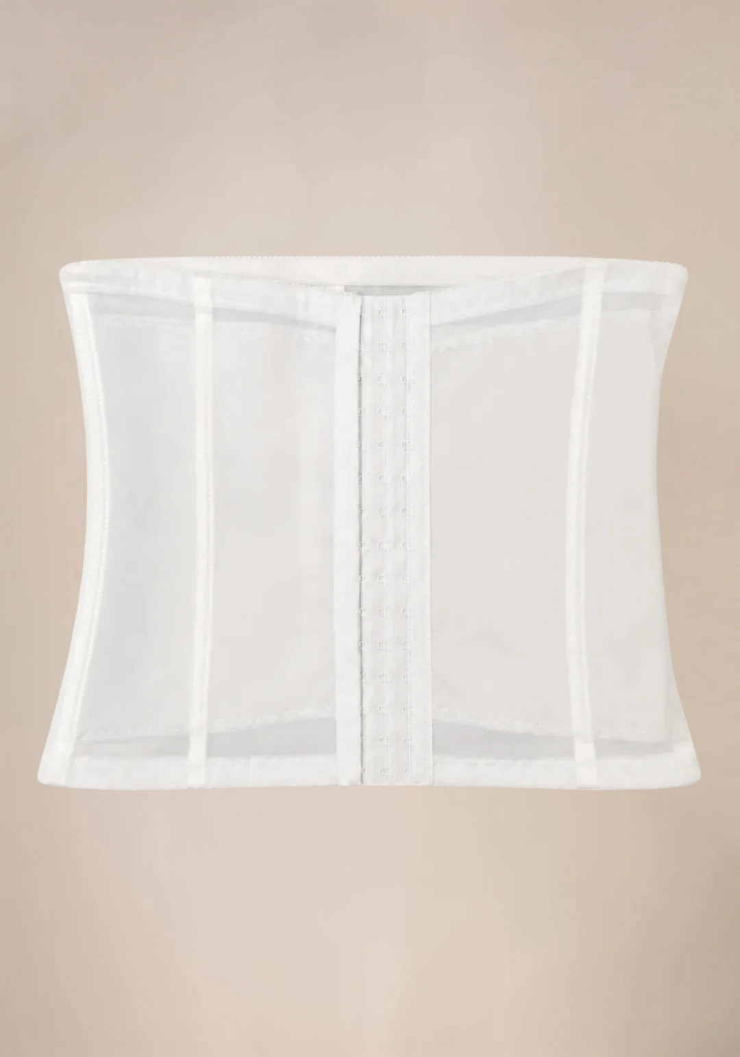 Corset: Hourglass Waist Shaper With Multi-Level Hooks For Tight Compression