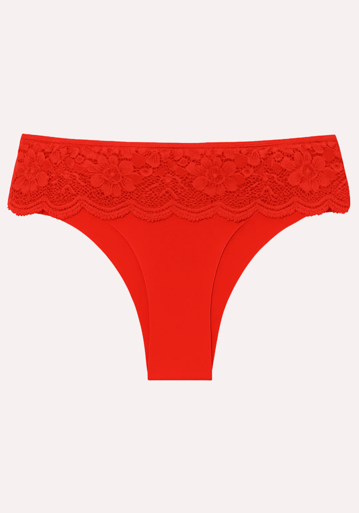 Laser Cut With Lace Detail Panties