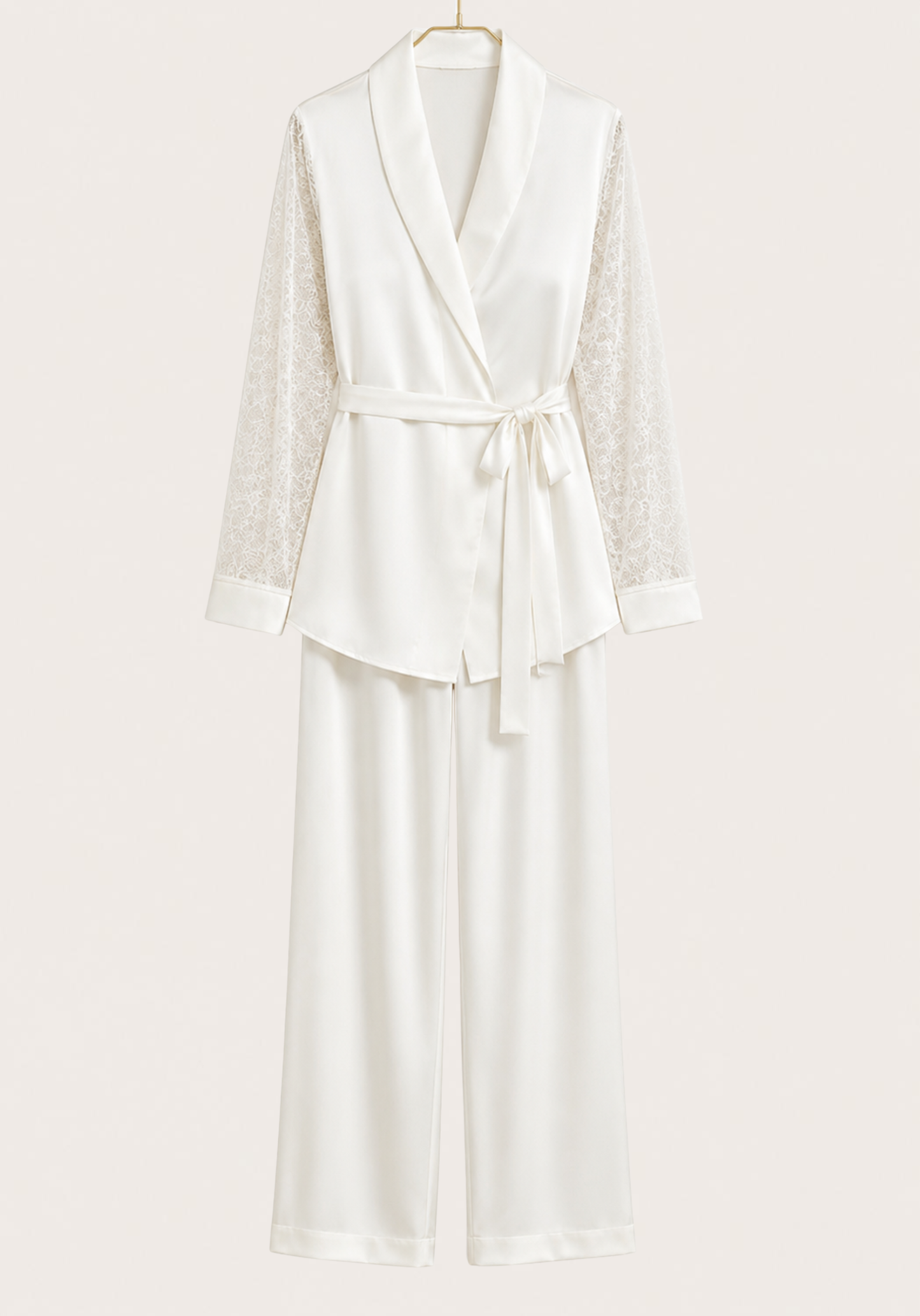 Satin Lace Pajama