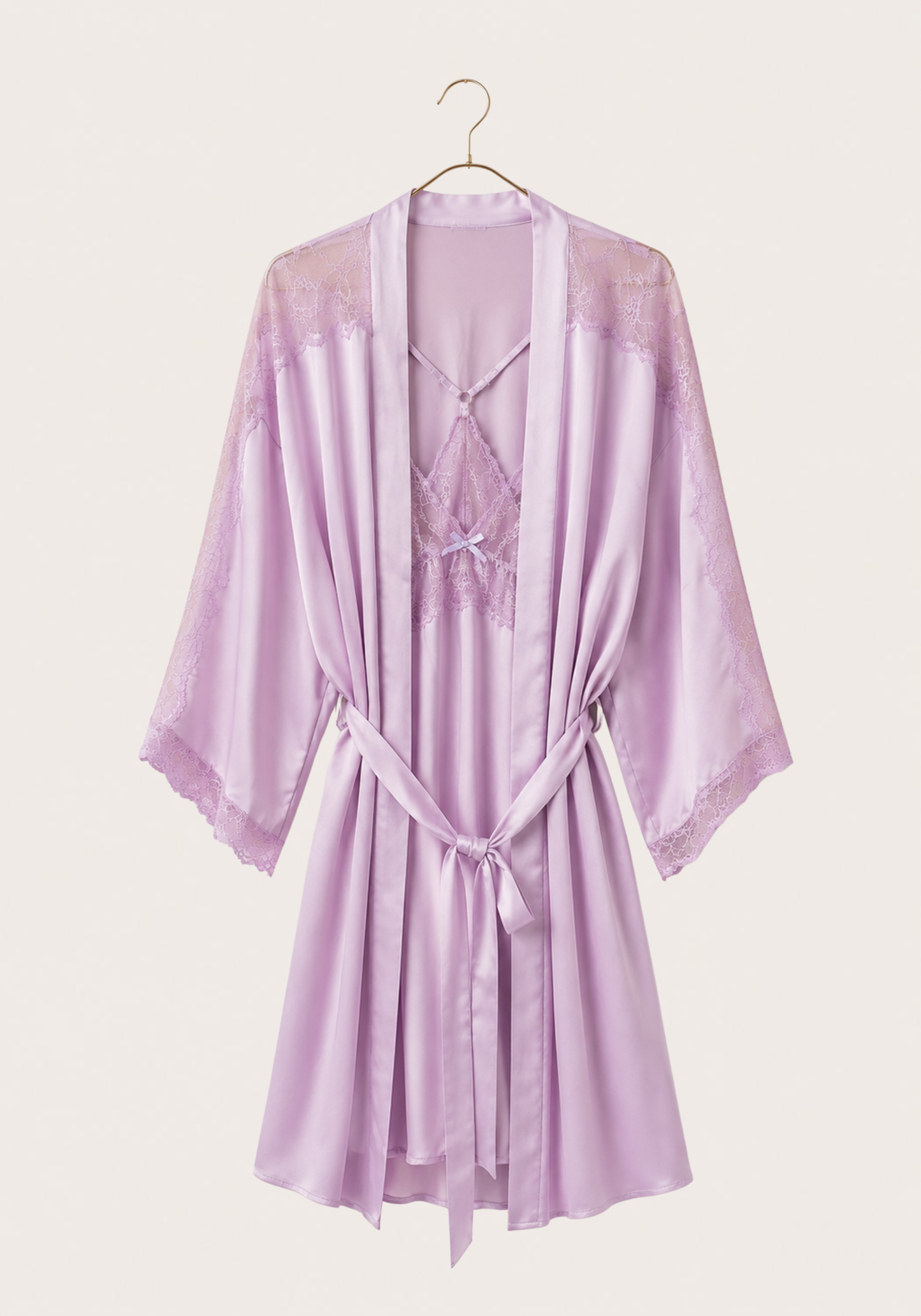 Satin Robe Set