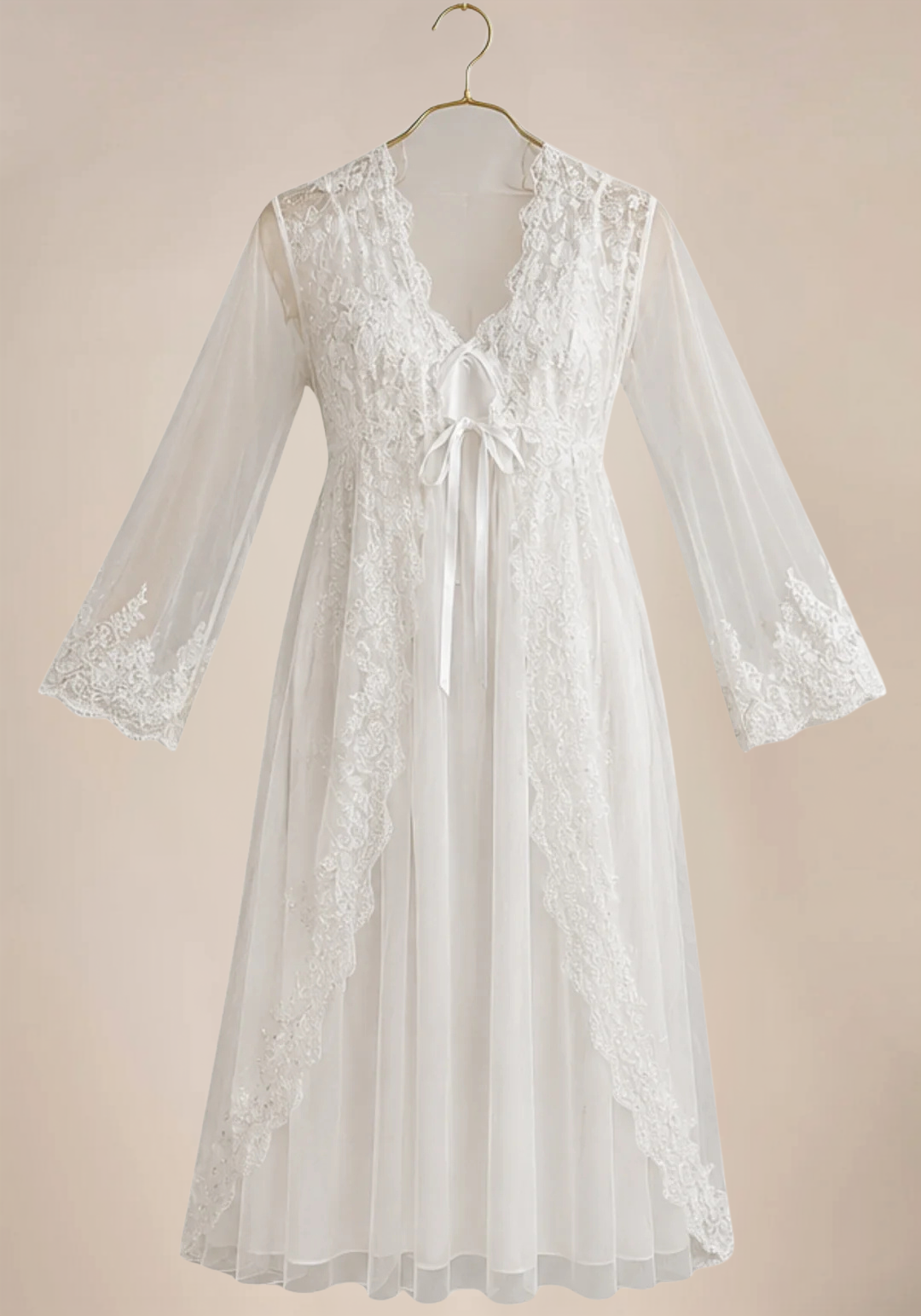 Bridal Long Gown Set