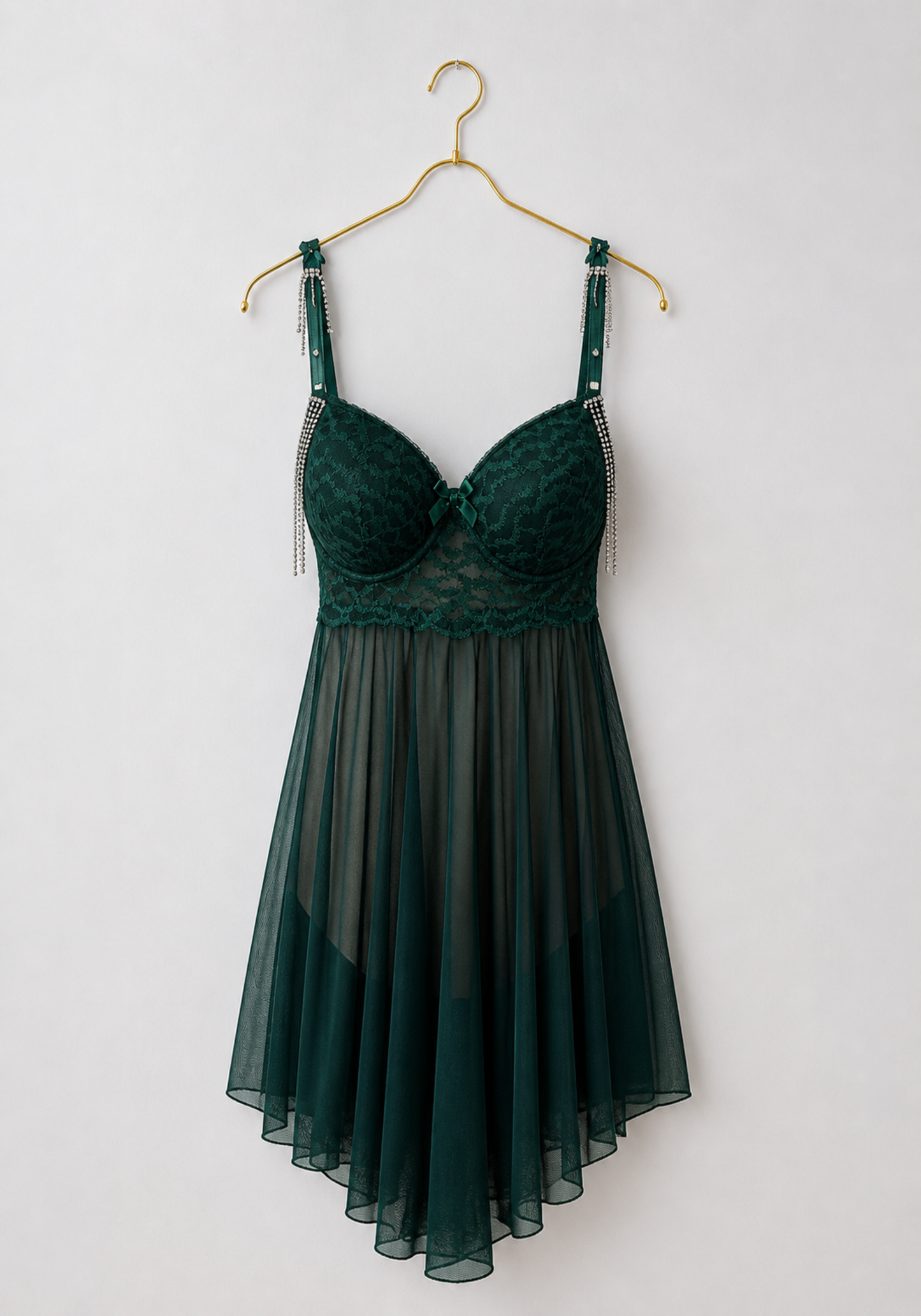 Toulle Babydoll Padded Cups