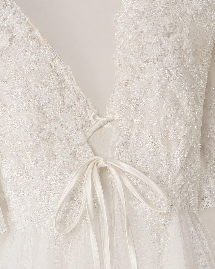 Bridal Long Gown Set