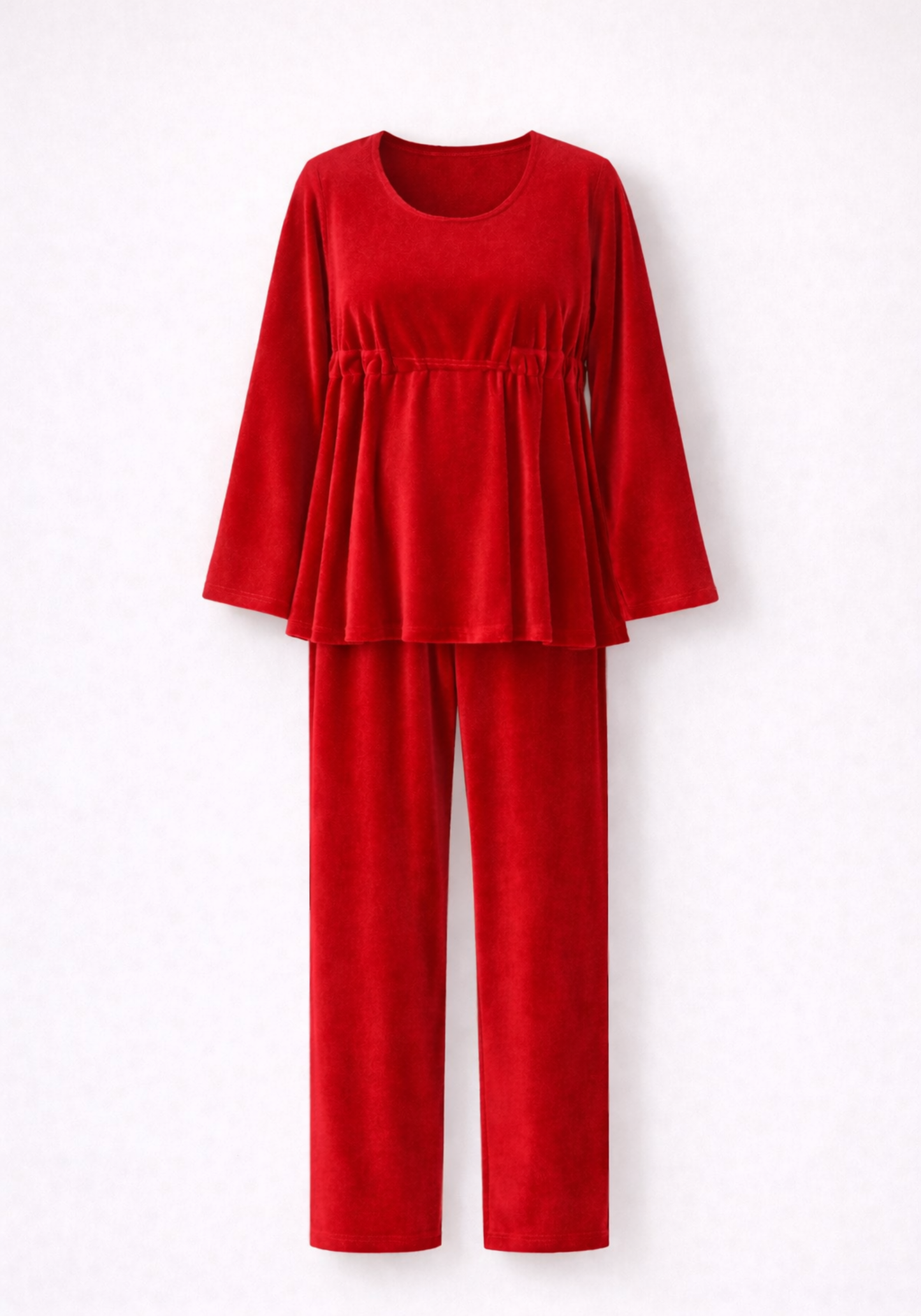 Velour Maternal Pajamas