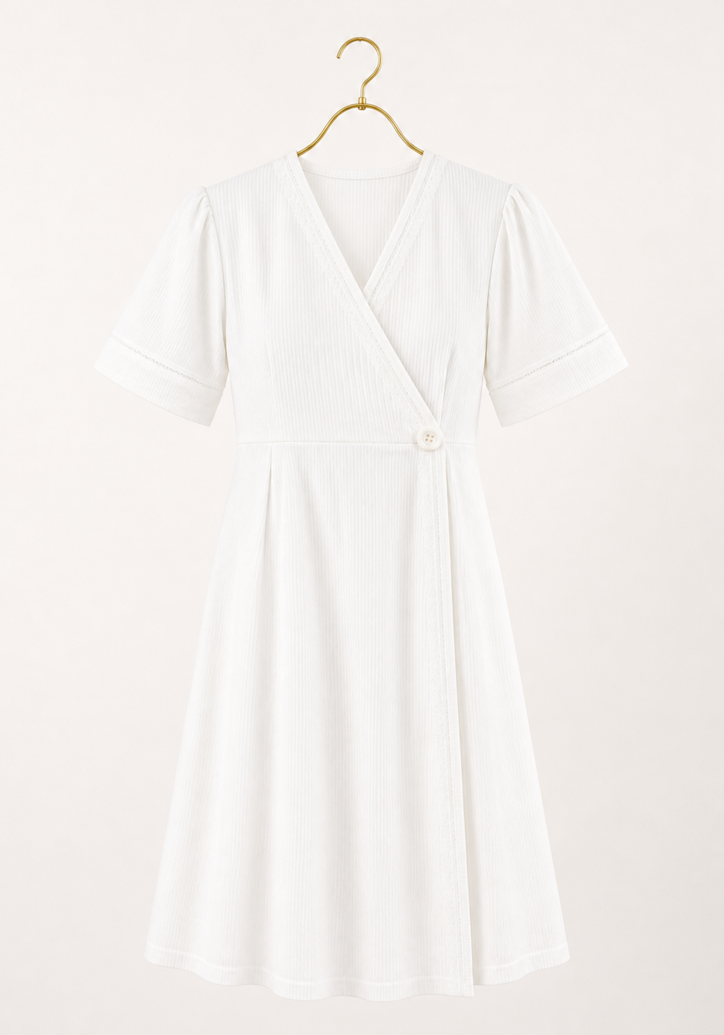 Maternal Robe Set: Short Sleeve Nighty And Long Robe