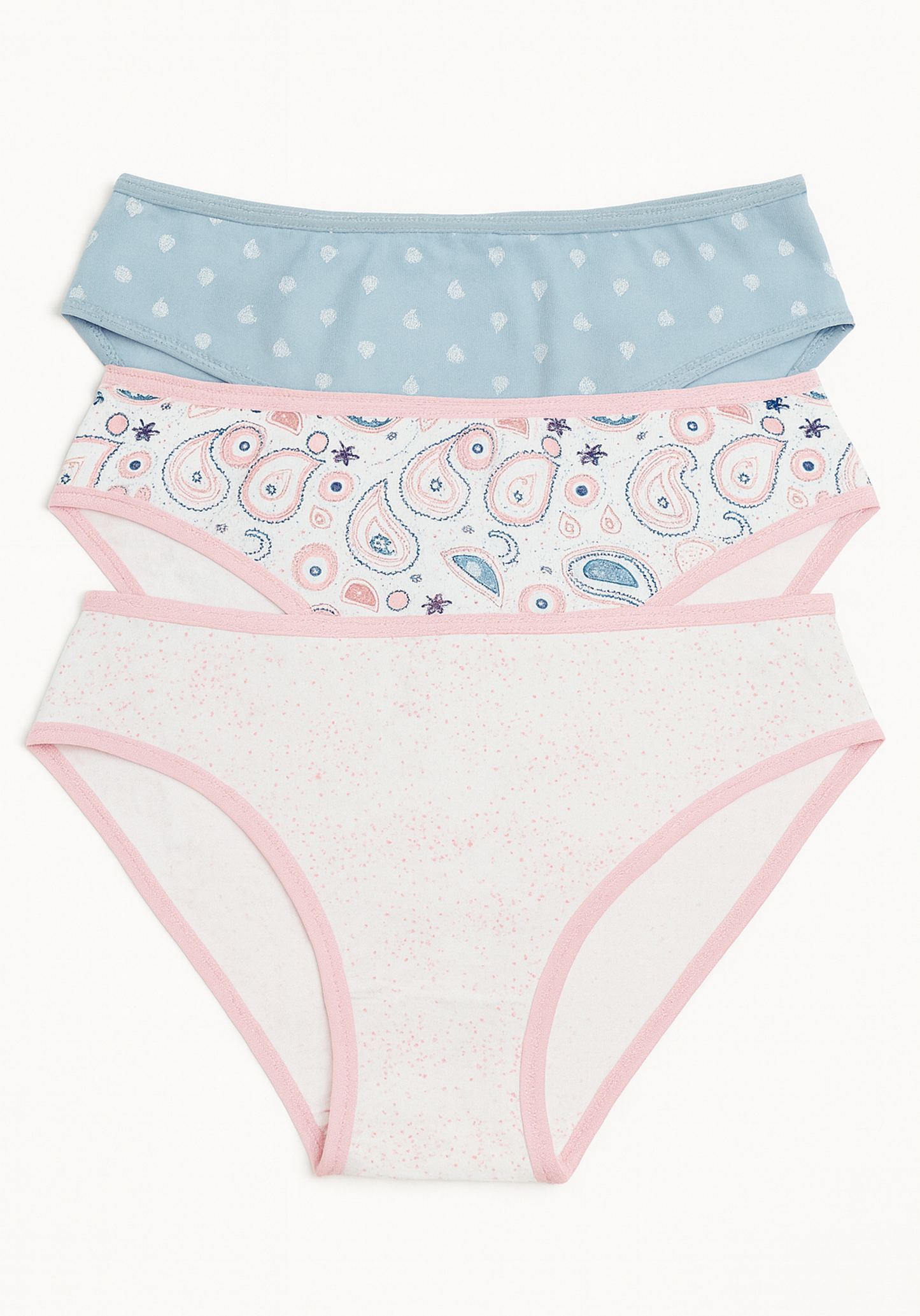 مجموعة بيكيني مطبوعة UNDR مكونة من 3 قطع