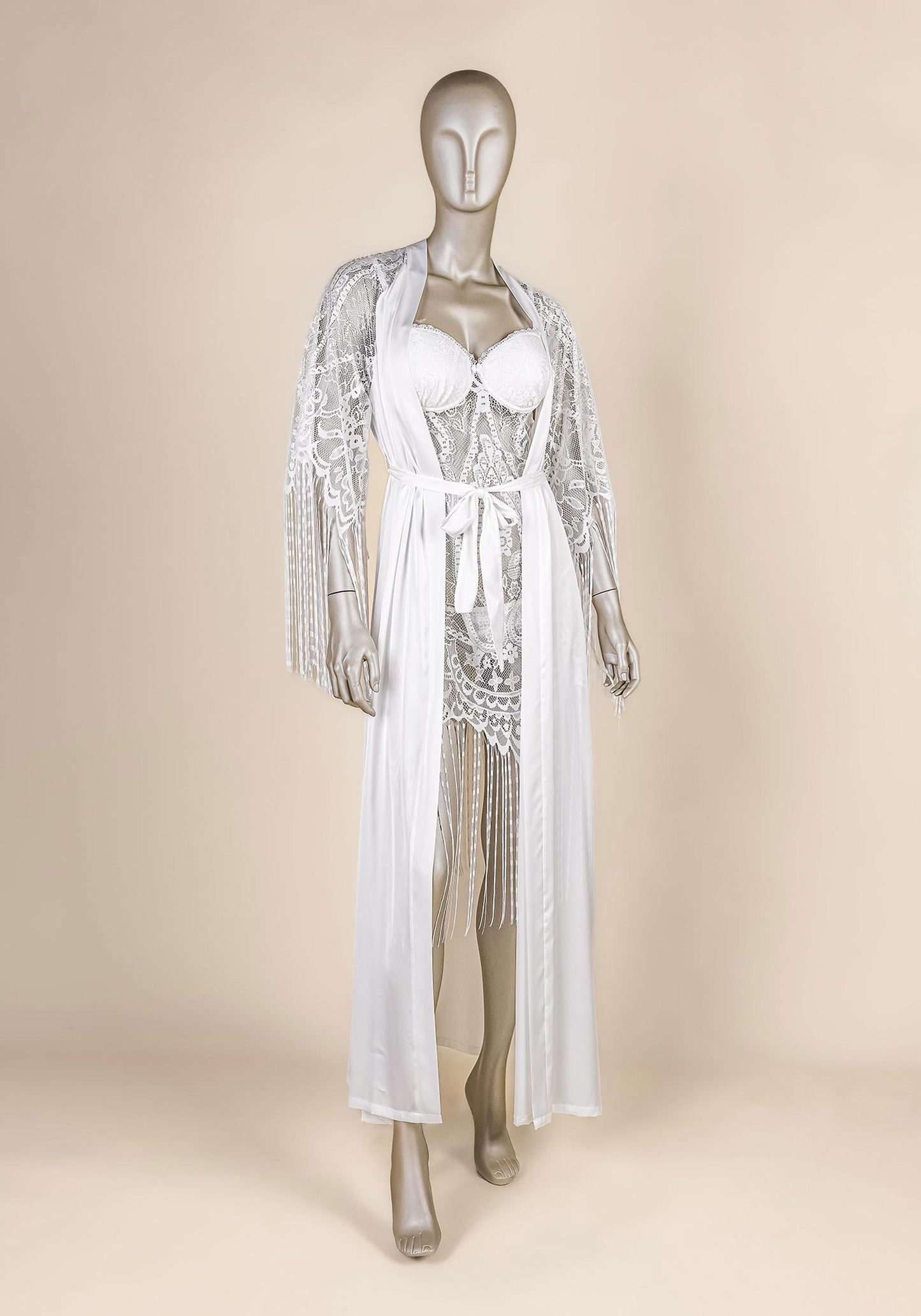 LNGR Bridal Long Robe Set