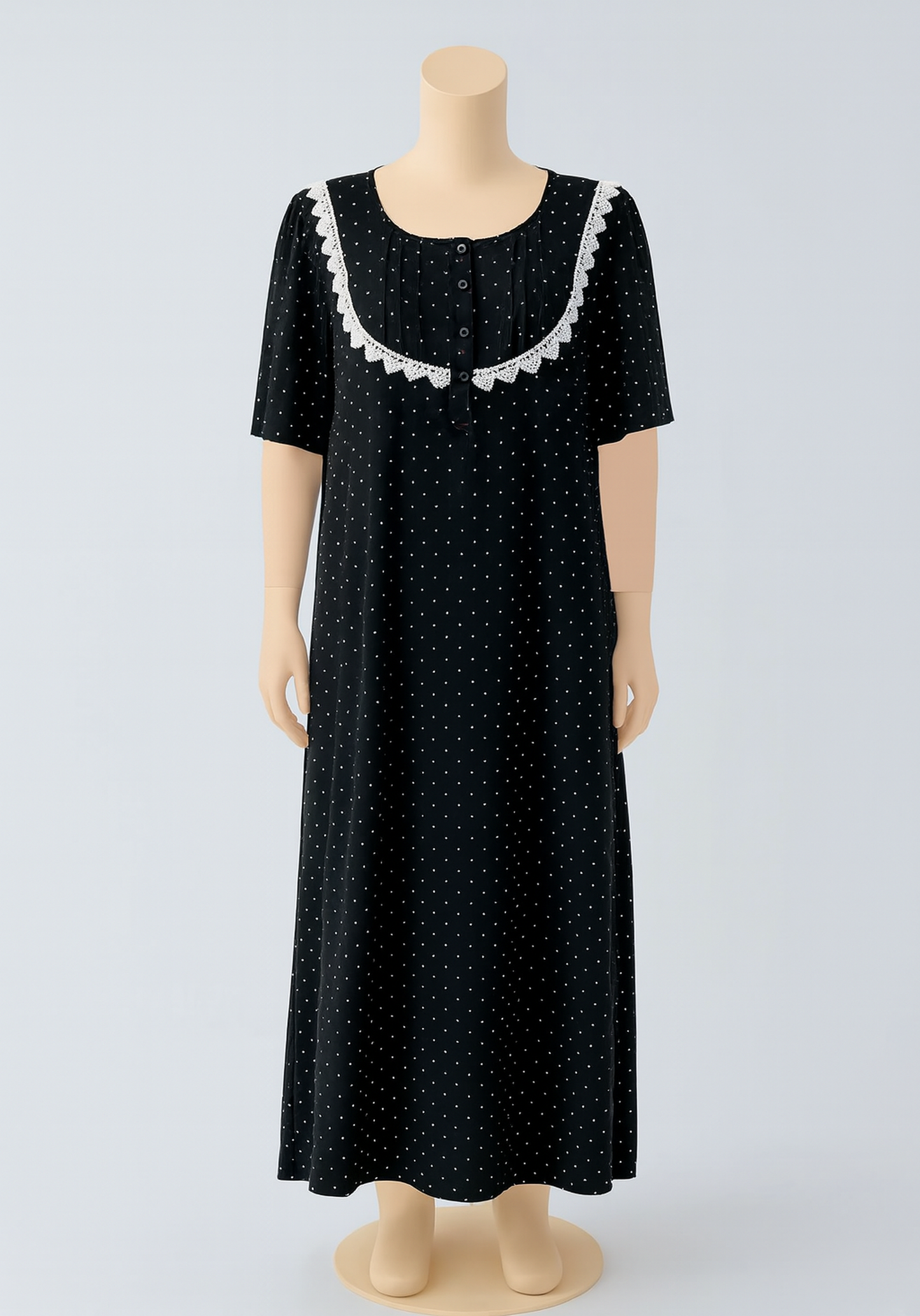 Maternal Short Sleeve Long Nighty