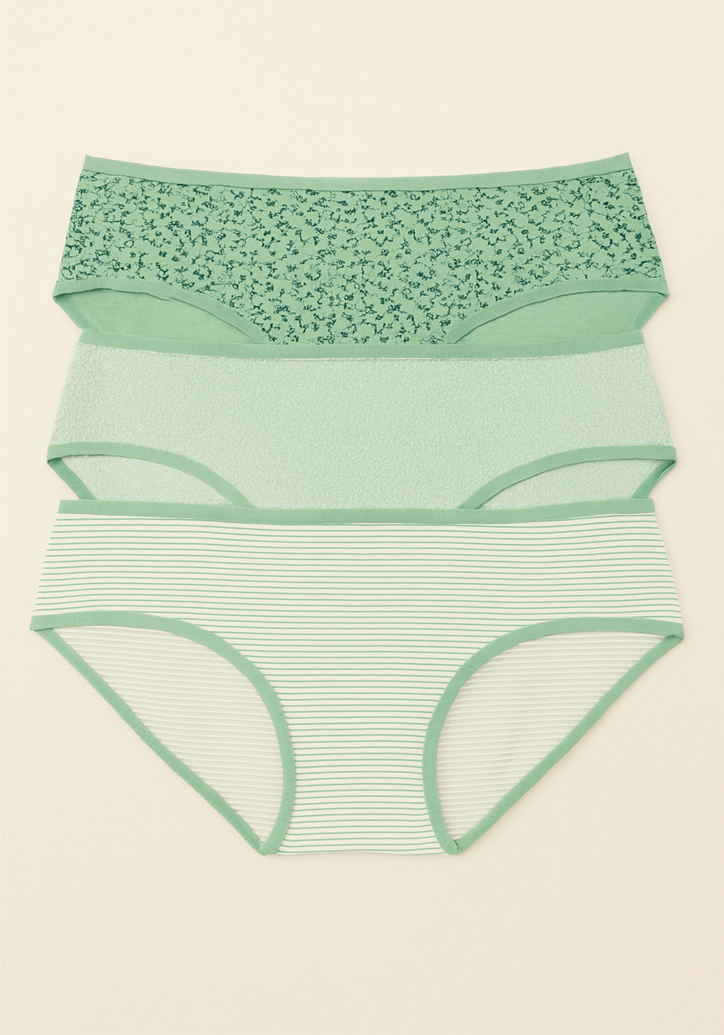 سراويل داخلية UNDR كلاسيكية مطبوعة من 3 قطع