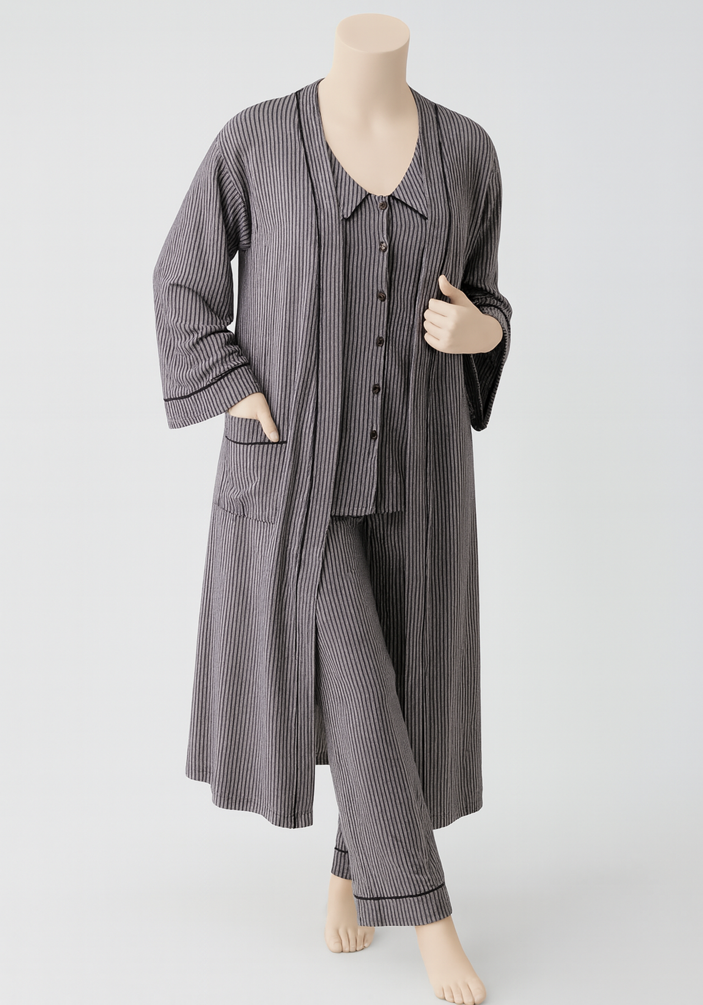 Maternal Striped 3 Piece Set