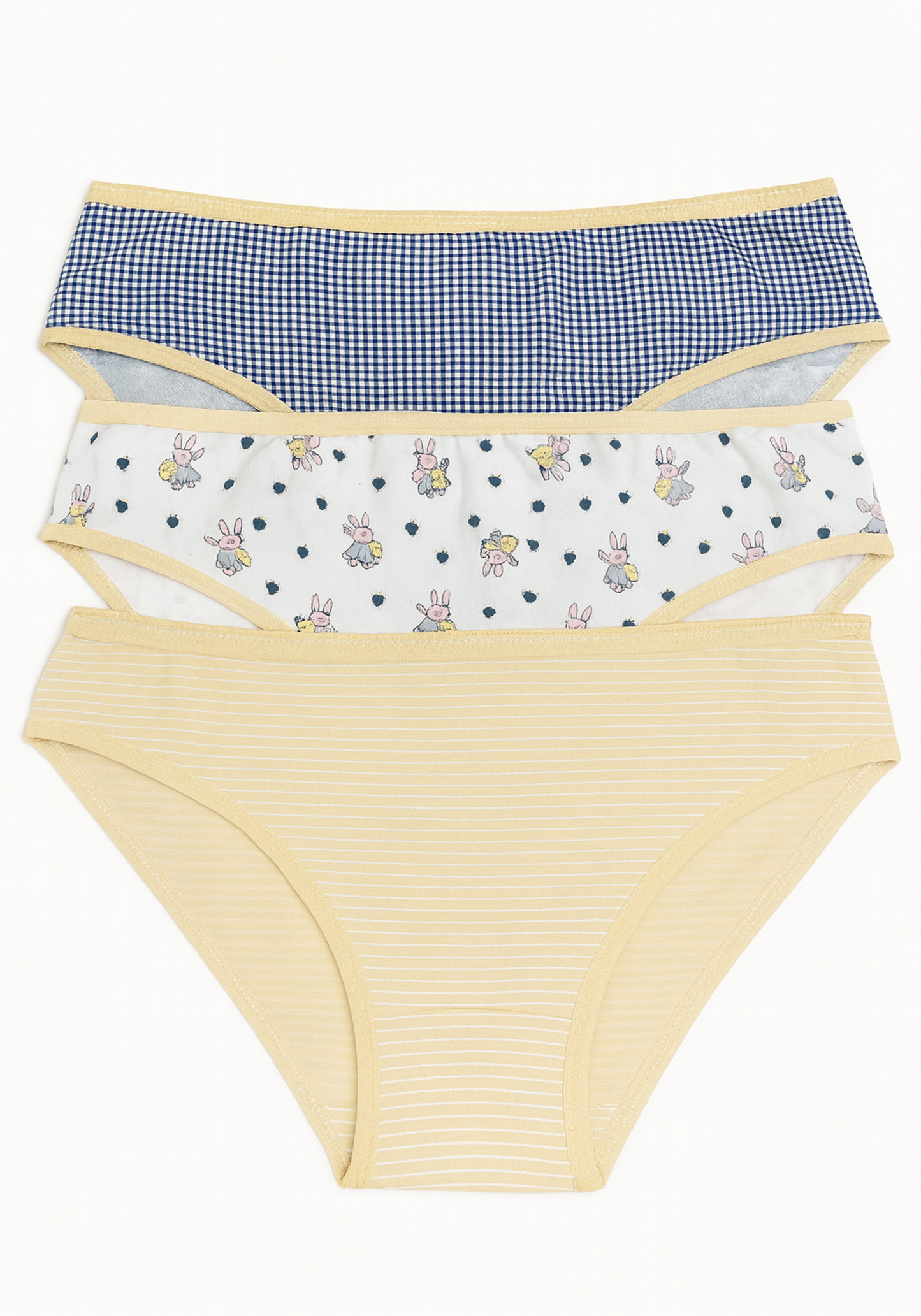 مجموعة بيكيني مطبوعة UNDR مكونة من 3 قطع