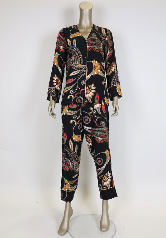 S&L Button Long Sleeve Pajama