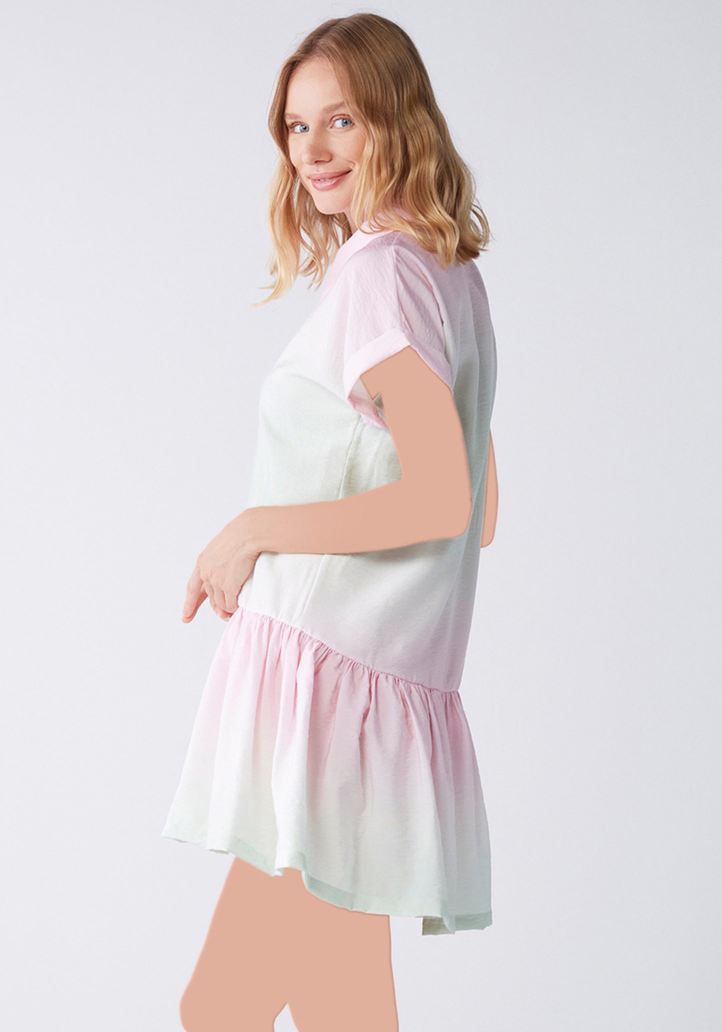 فستان قصير من S&amp;L