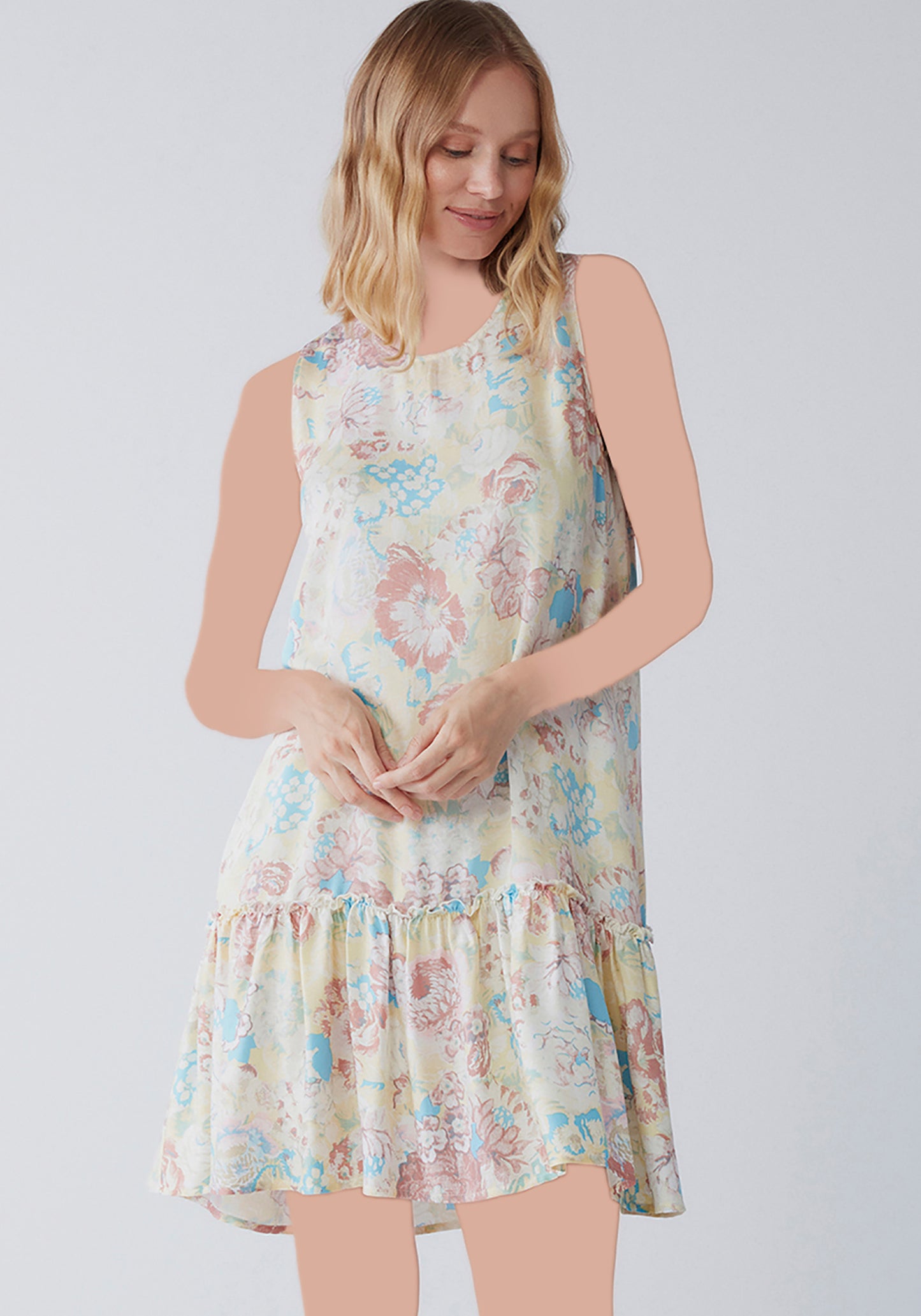 فستان بدون أكمام من S&amp;L