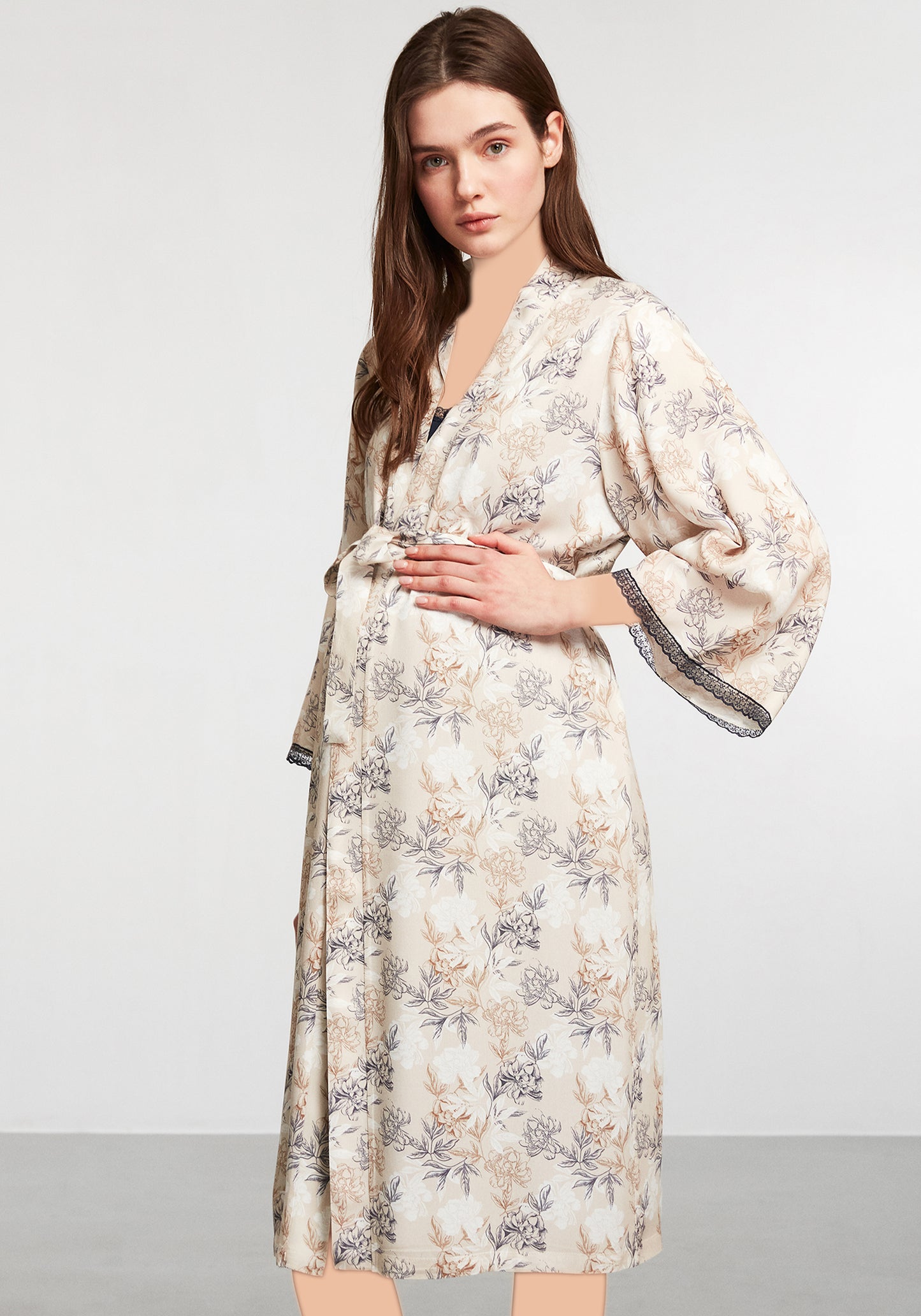 Maternal Long Robe