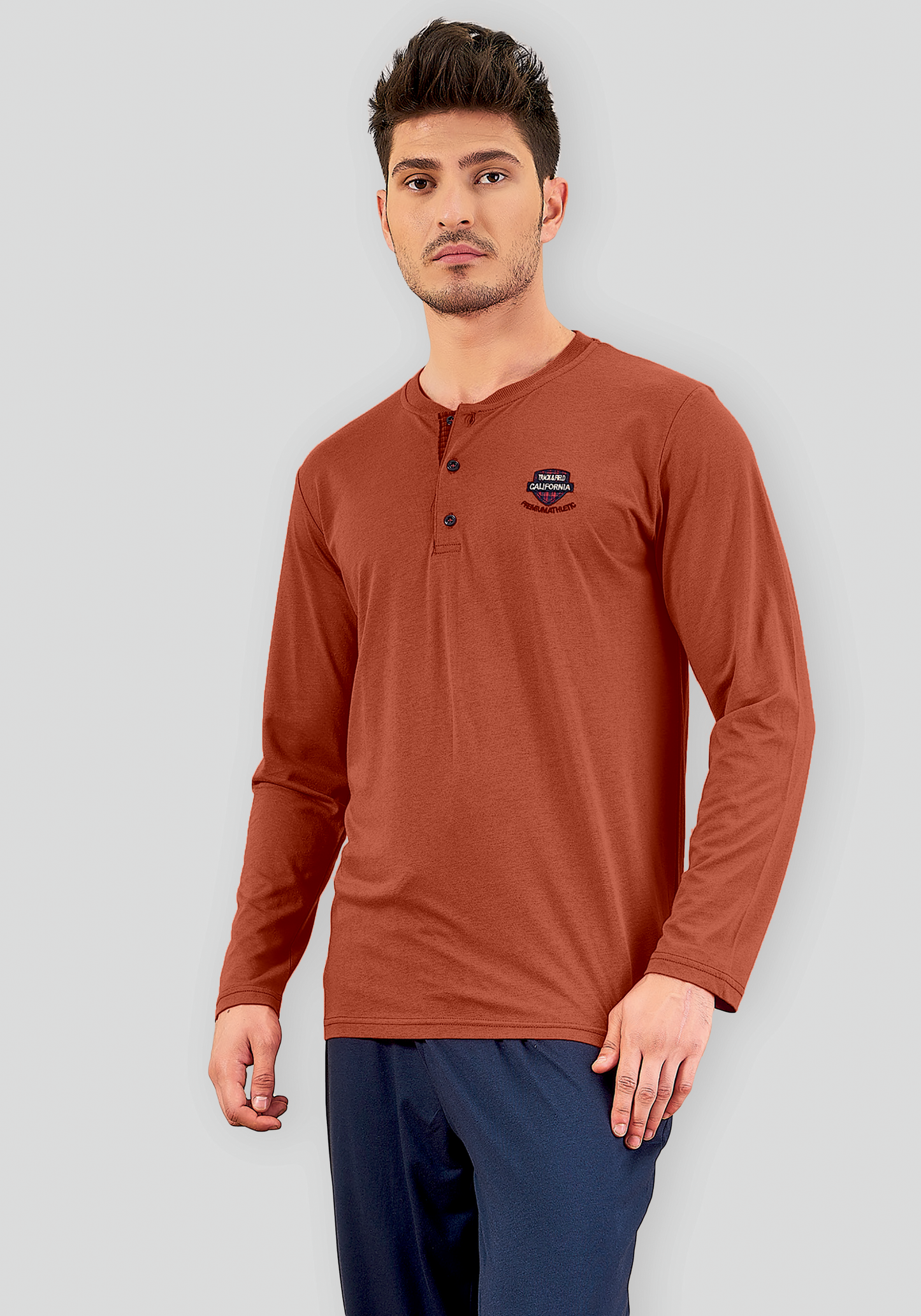 Men Long Sleeve Pajama