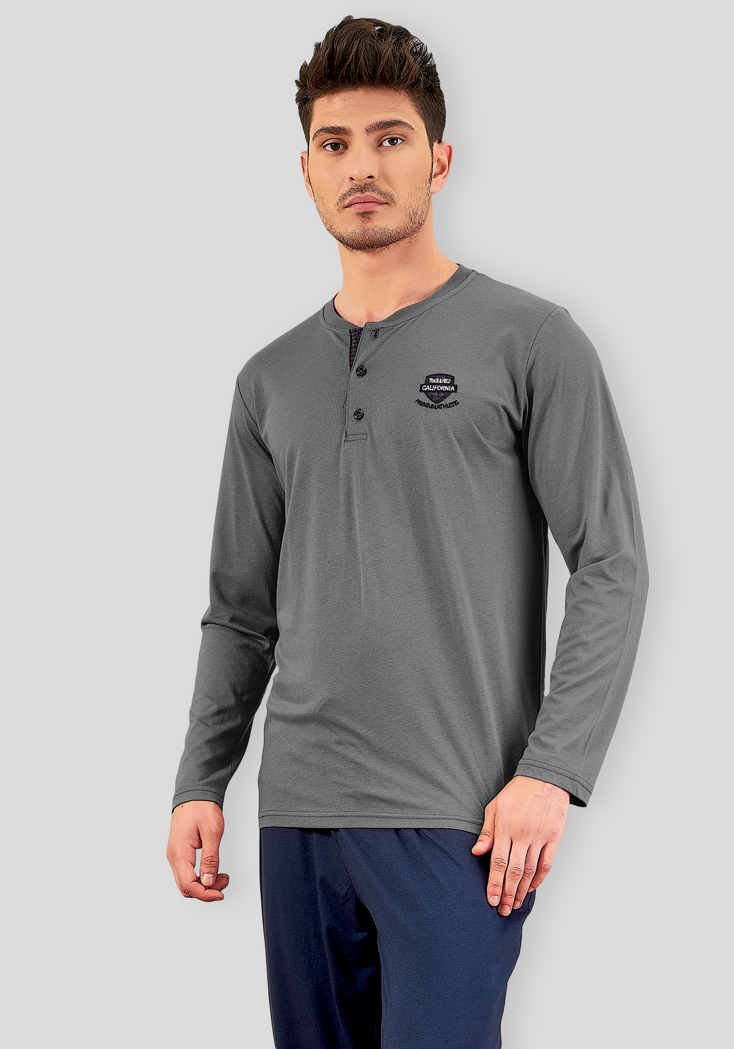 Men Long Sleeve Pajama