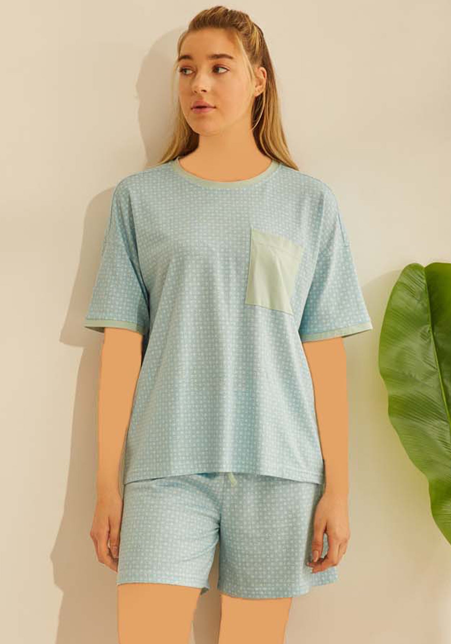 طقم شورت S&amp;L Flower